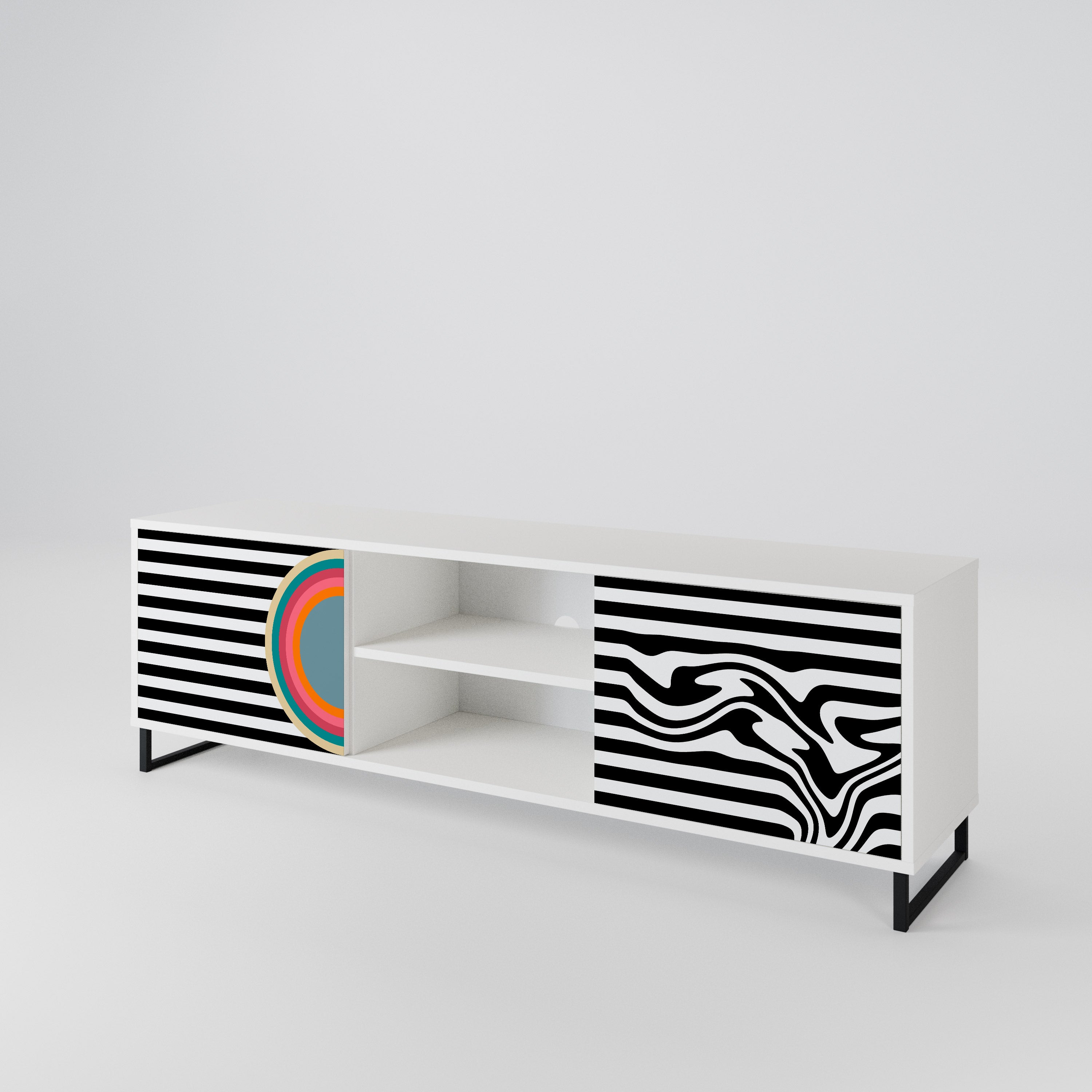 SPECTRA SHOWCASE 2-türiges TV-Lowboard