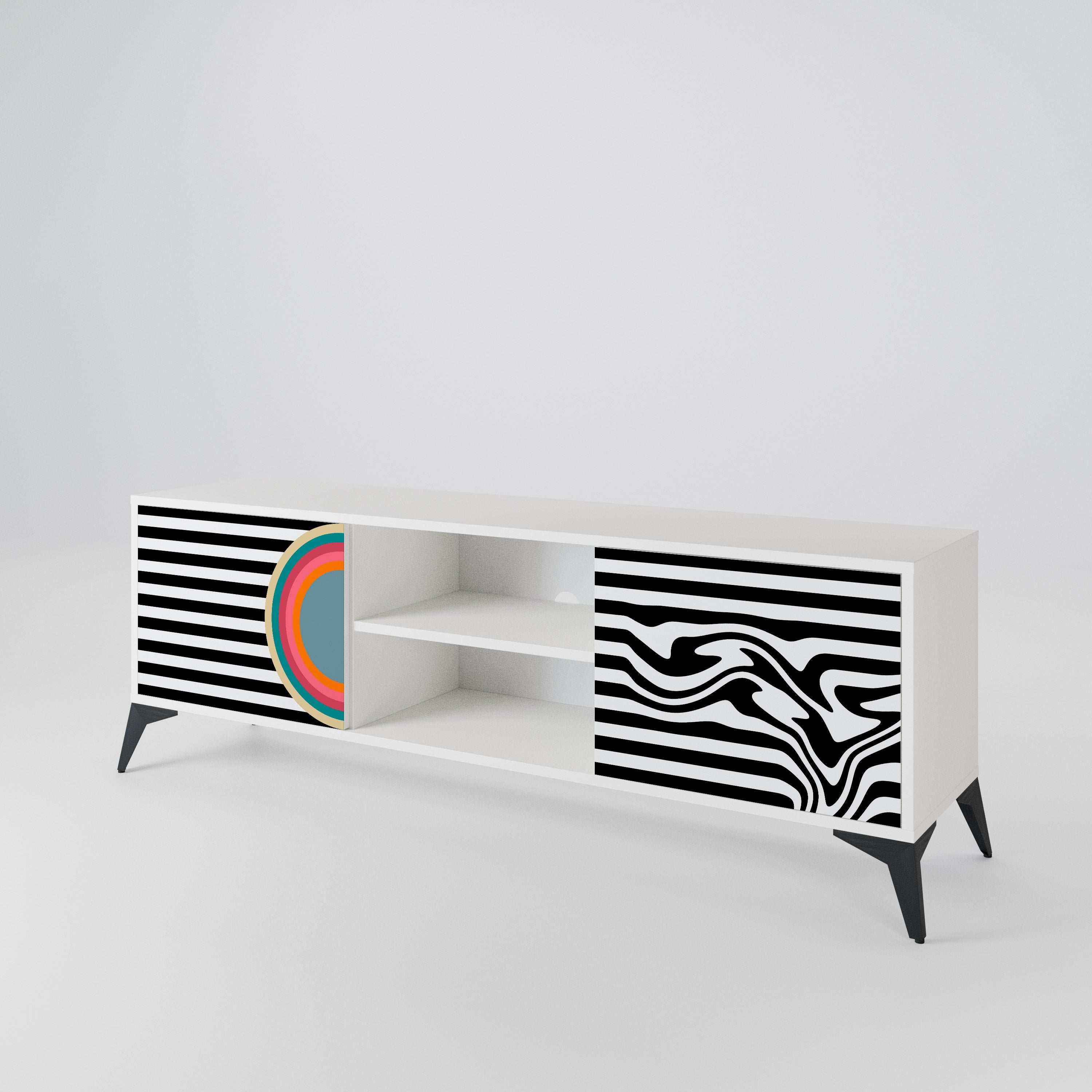 SPECTRA SHOWCASE 2-türiges TV-Lowboard