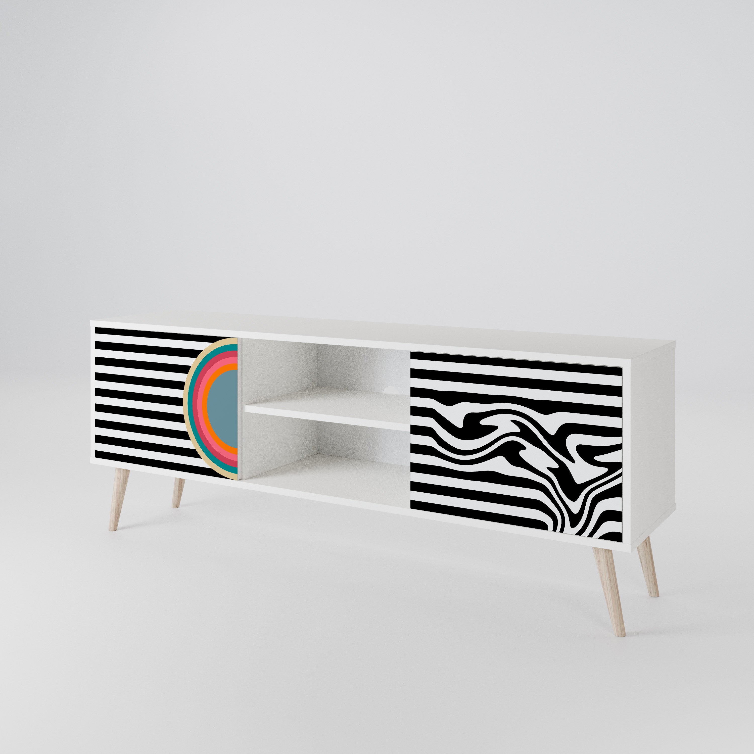 SPECTRA SHOWCASE 2-türiges TV-Lowboard