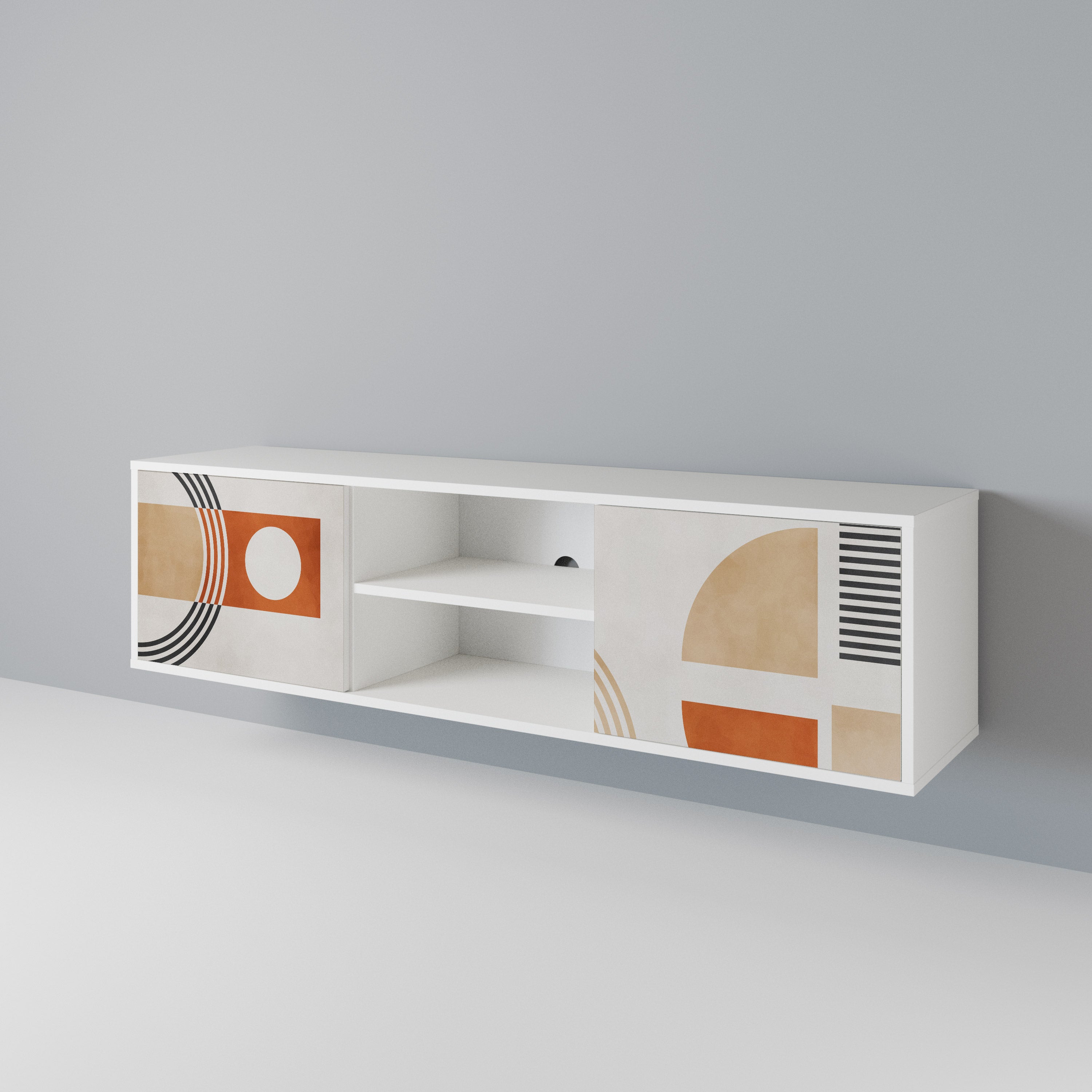 SPACE AROUND 2-Door TV Cabinet