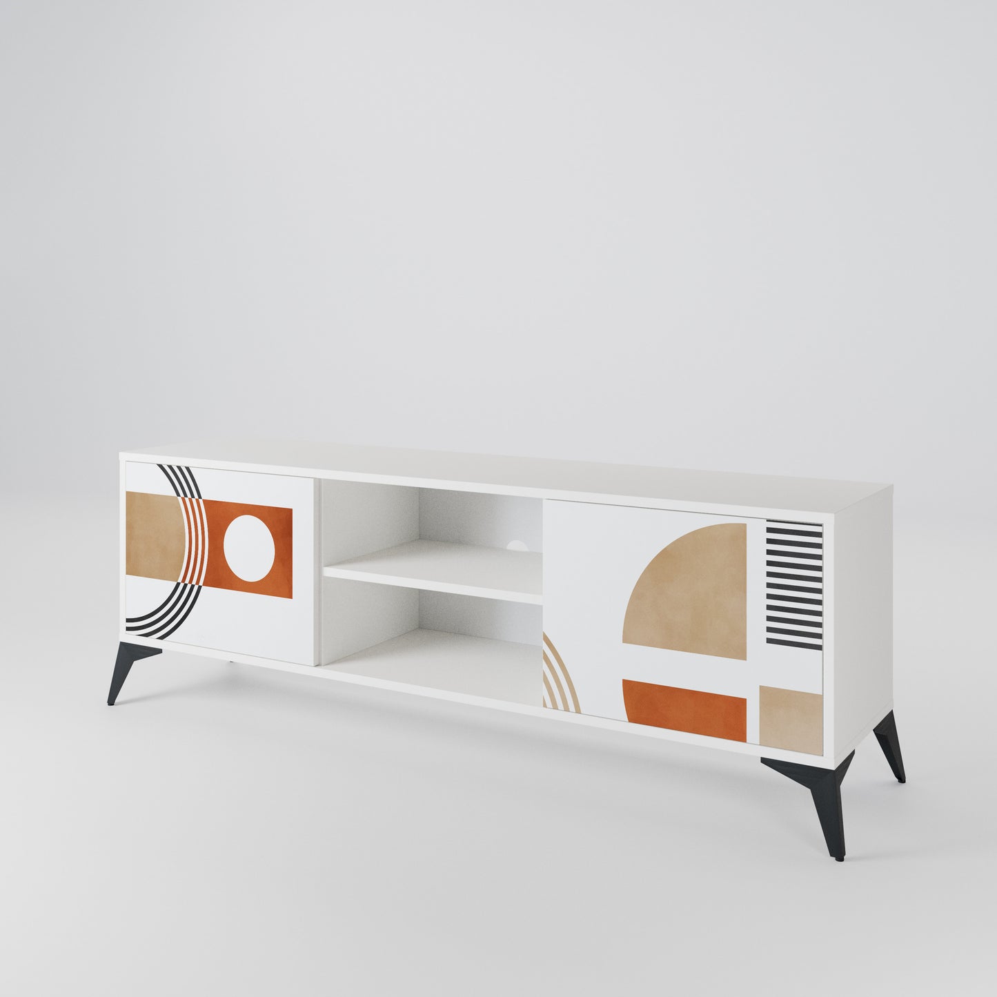 CIRCLE RHYTM 2-türiges TV-Lowboard
