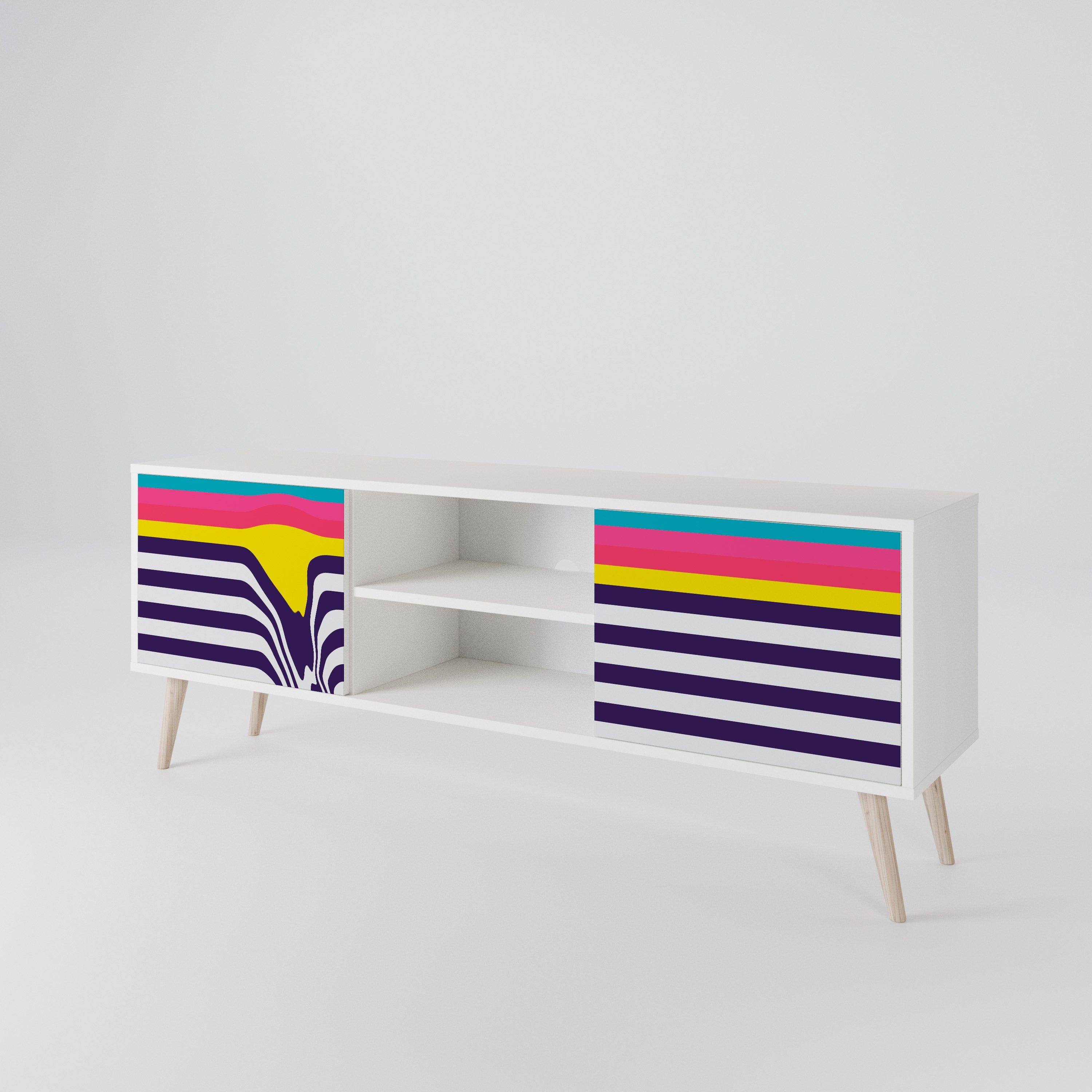 TONE COLLAPSE 2-Door TV Cabinet