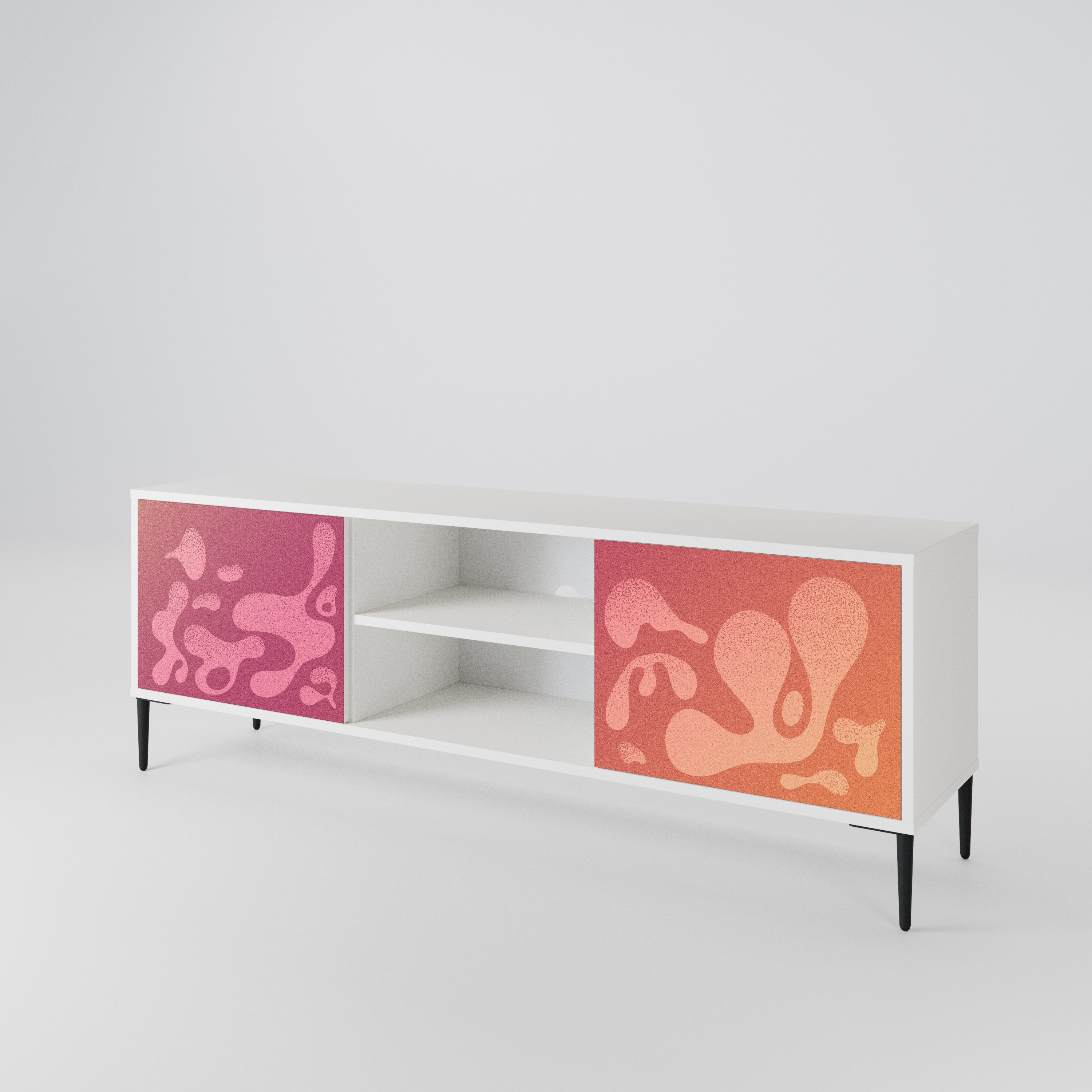 IRREGULAR PINK 2-Door TV Cabinet