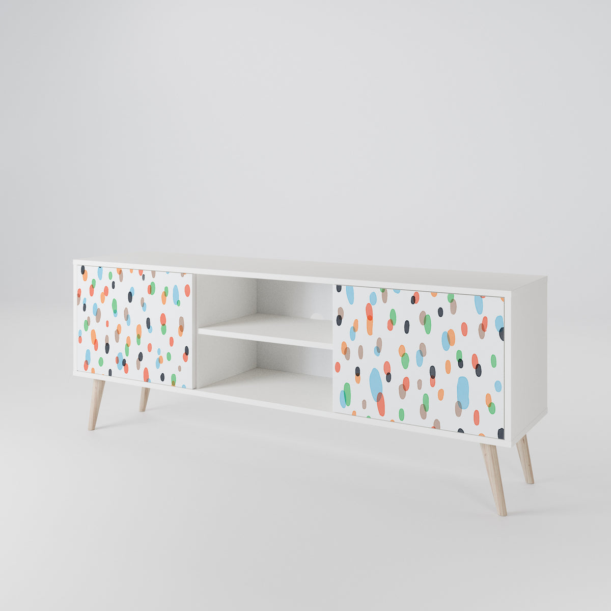 ENERGETIC SPOTS 2-Door TV Cabinet