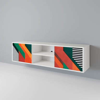 MAKESHIFT ARTISTRY 2-türiges TV-Lowboard