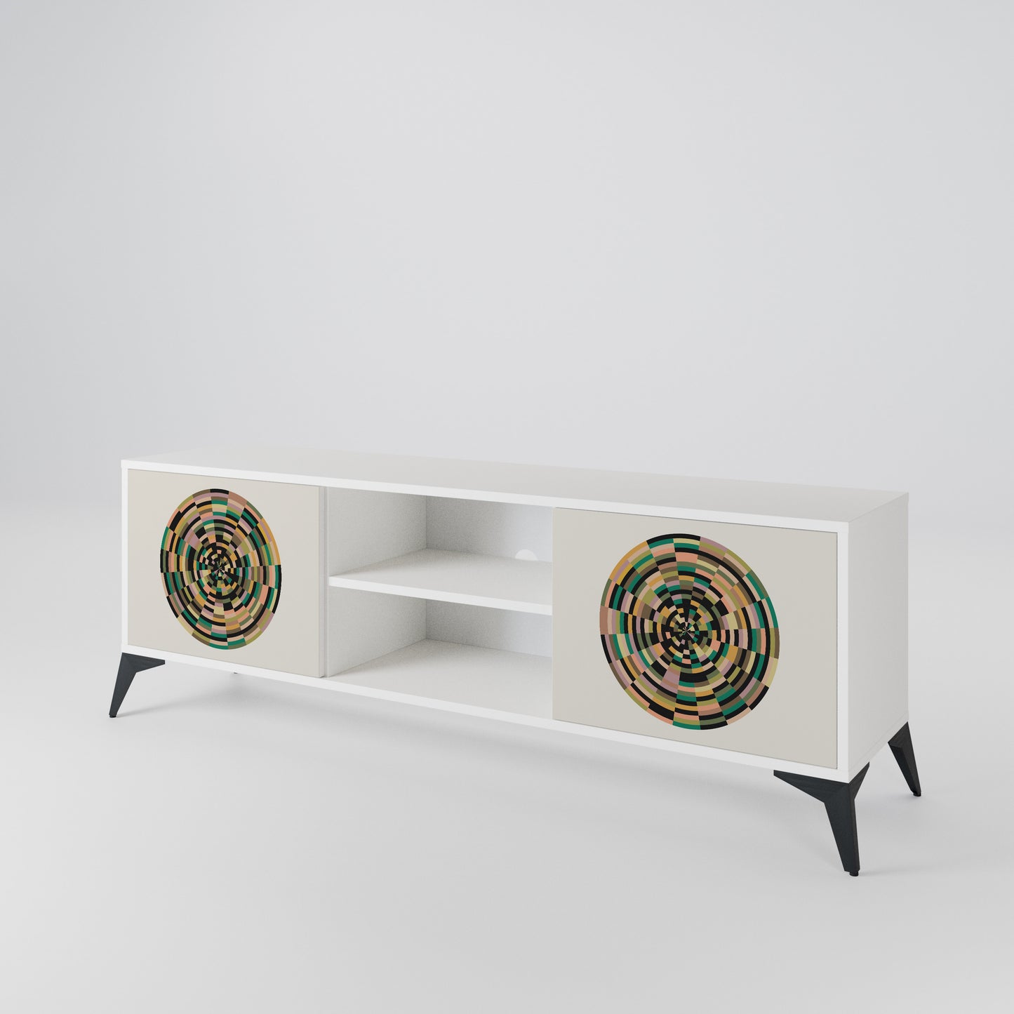 GREEN CIRCLES 2-türiges TV-Lowboard