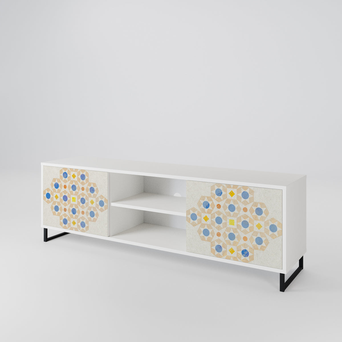 PATTERNED PRISM 2-türiges TV-Lowboard