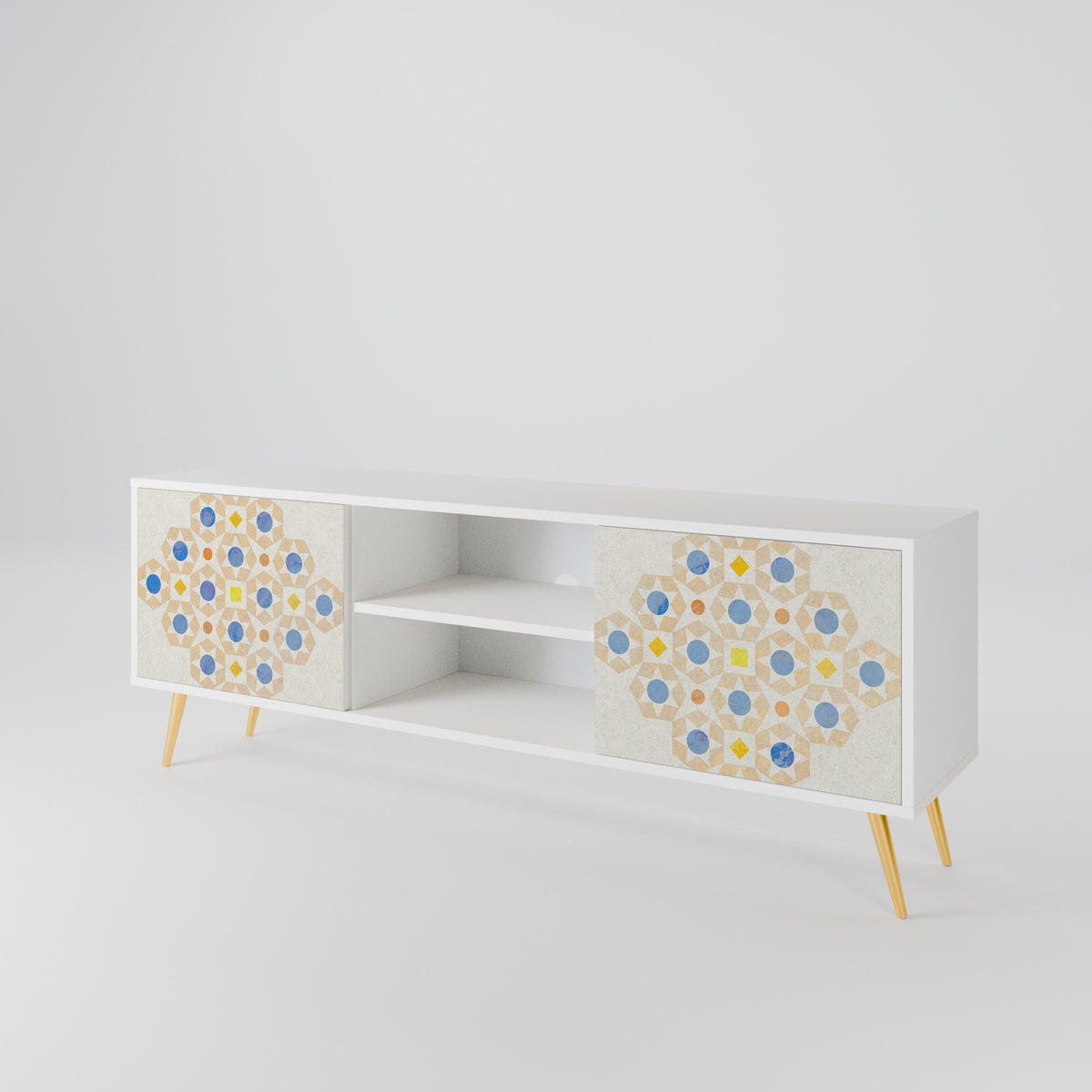 PATTERNED PRISM 2-türiges TV-Lowboard