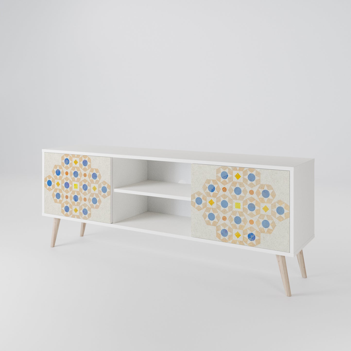 PATTERNED PRISM 2-türiges TV-Lowboard