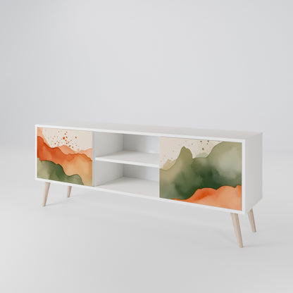 WATERCOLOUR PEAKS 2-türiges TV-Lowboard