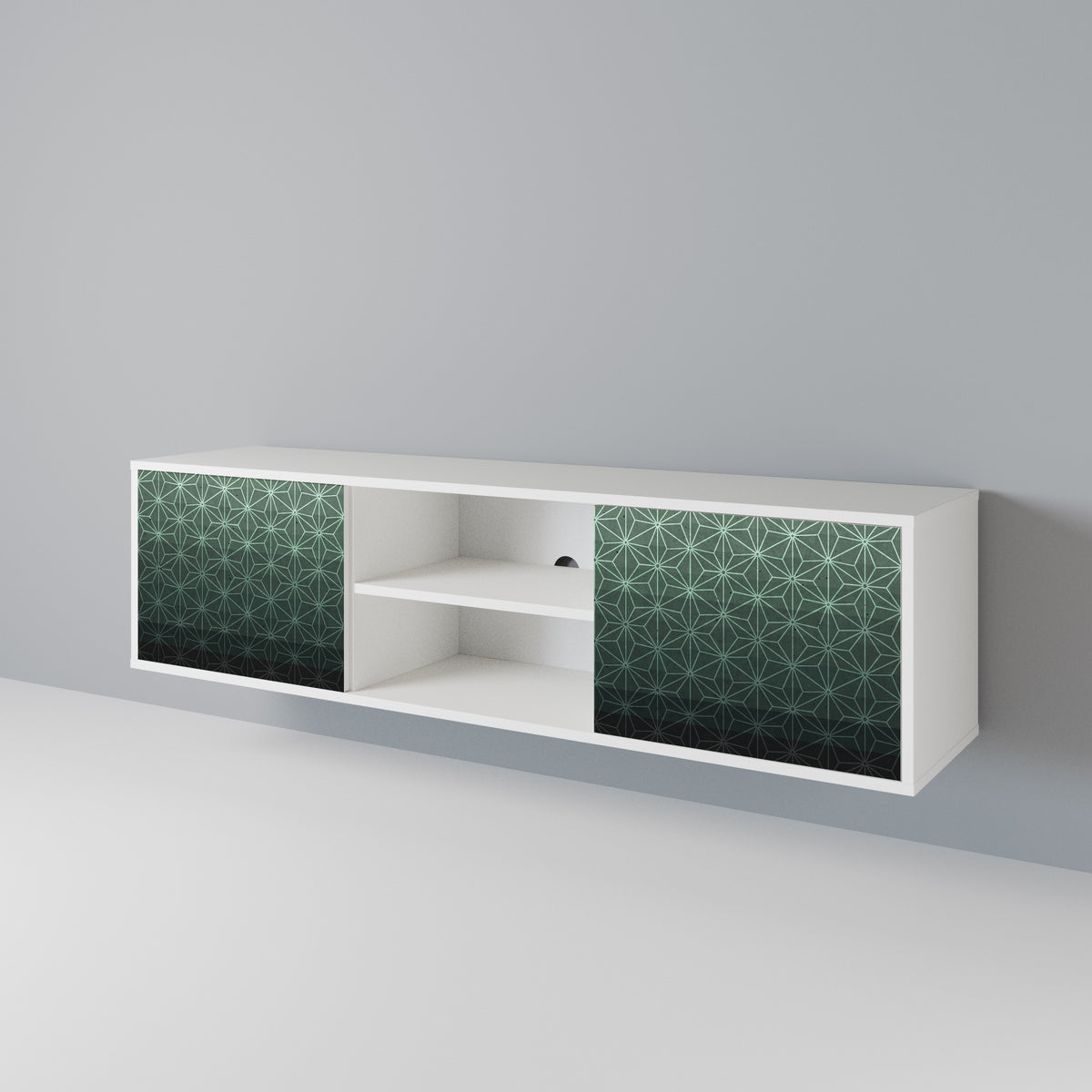 ORNAMENTAL GLIMMER 2-türiges TV-Lowboard