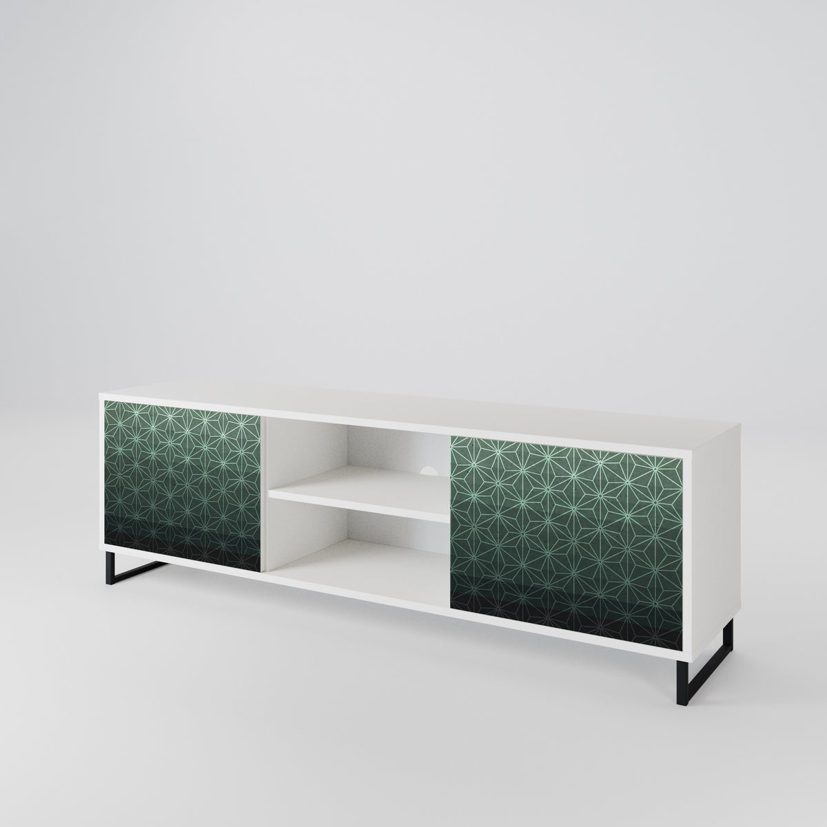 ORNAMENTAL GLIMMER 2-türiges TV-Lowboard