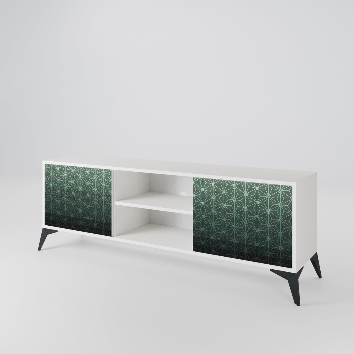 ORNAMENTAL GLIMMER 2-türiges TV-Lowboard