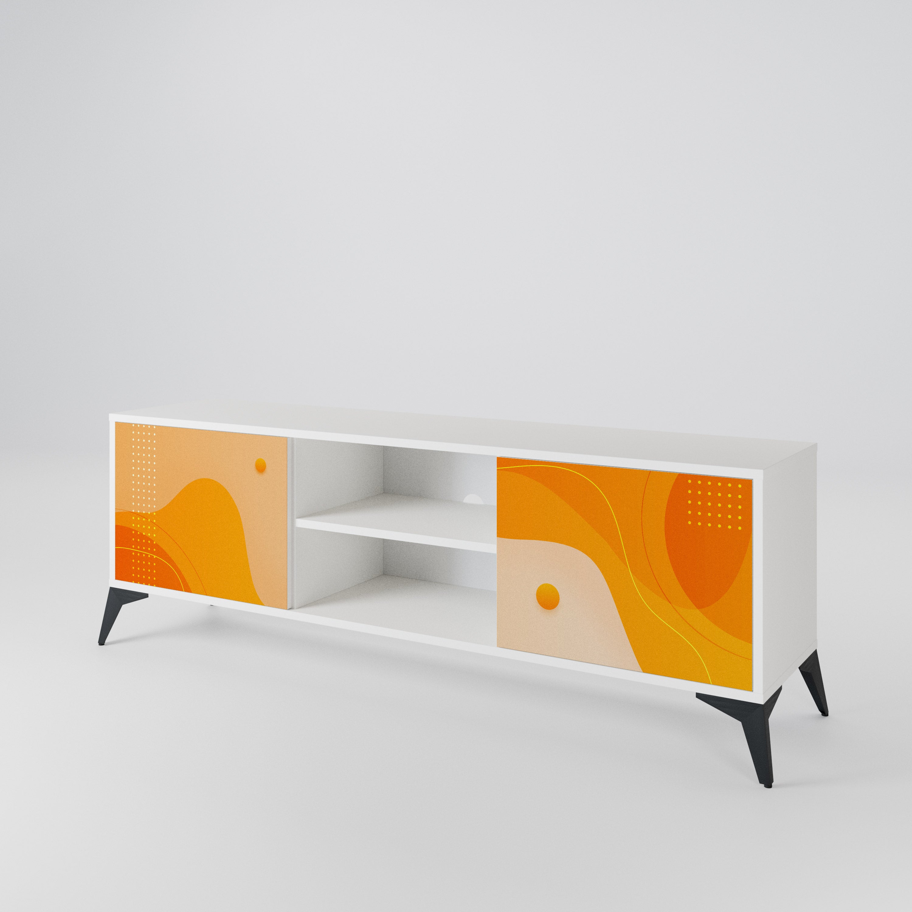 ORANGE ARRANGEMENT 2-türiges TV-Lowboard