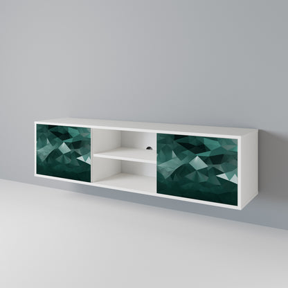 POLYGONAL FLOATING 2-türiges TV-Lowboard