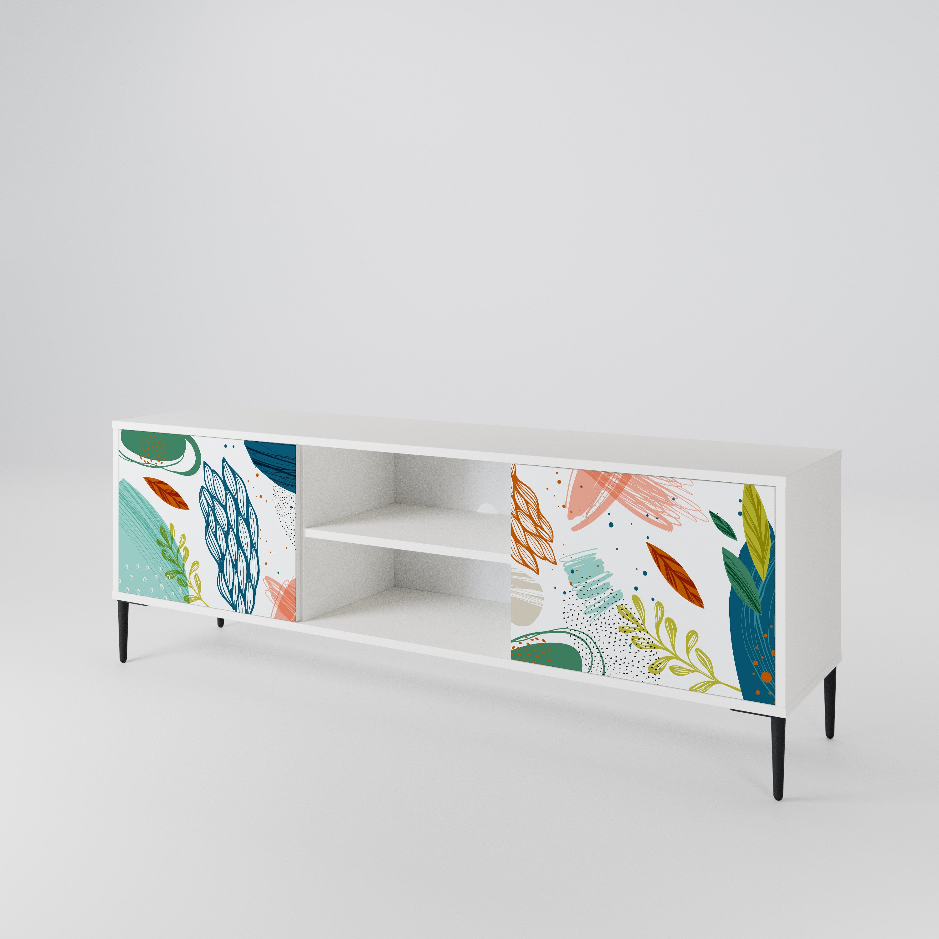 BOTANICAL HURRICANE 2-türiges TV-Lowboard