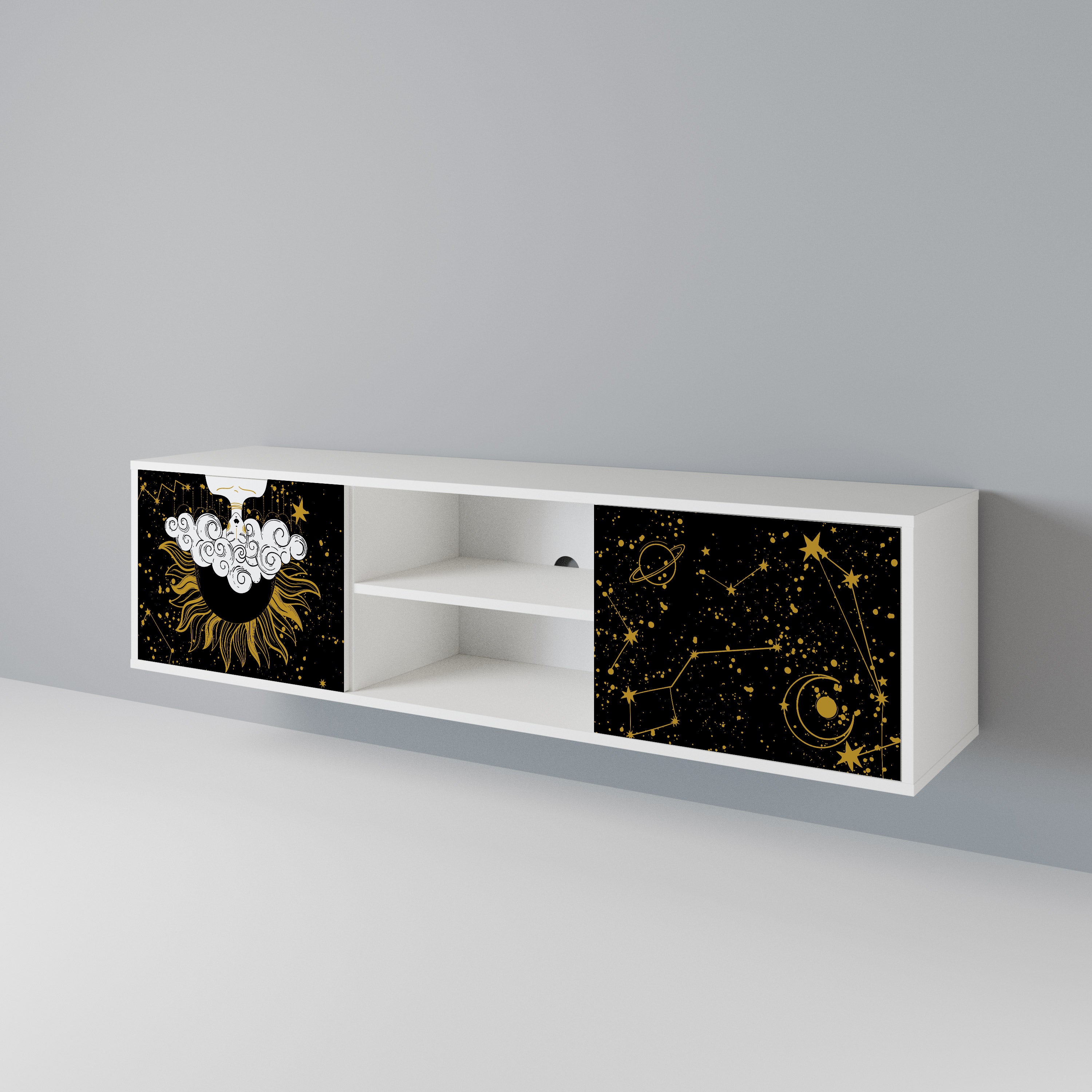 STELLAR CONSTELLATIONS 2-türiges TV-Lowboard