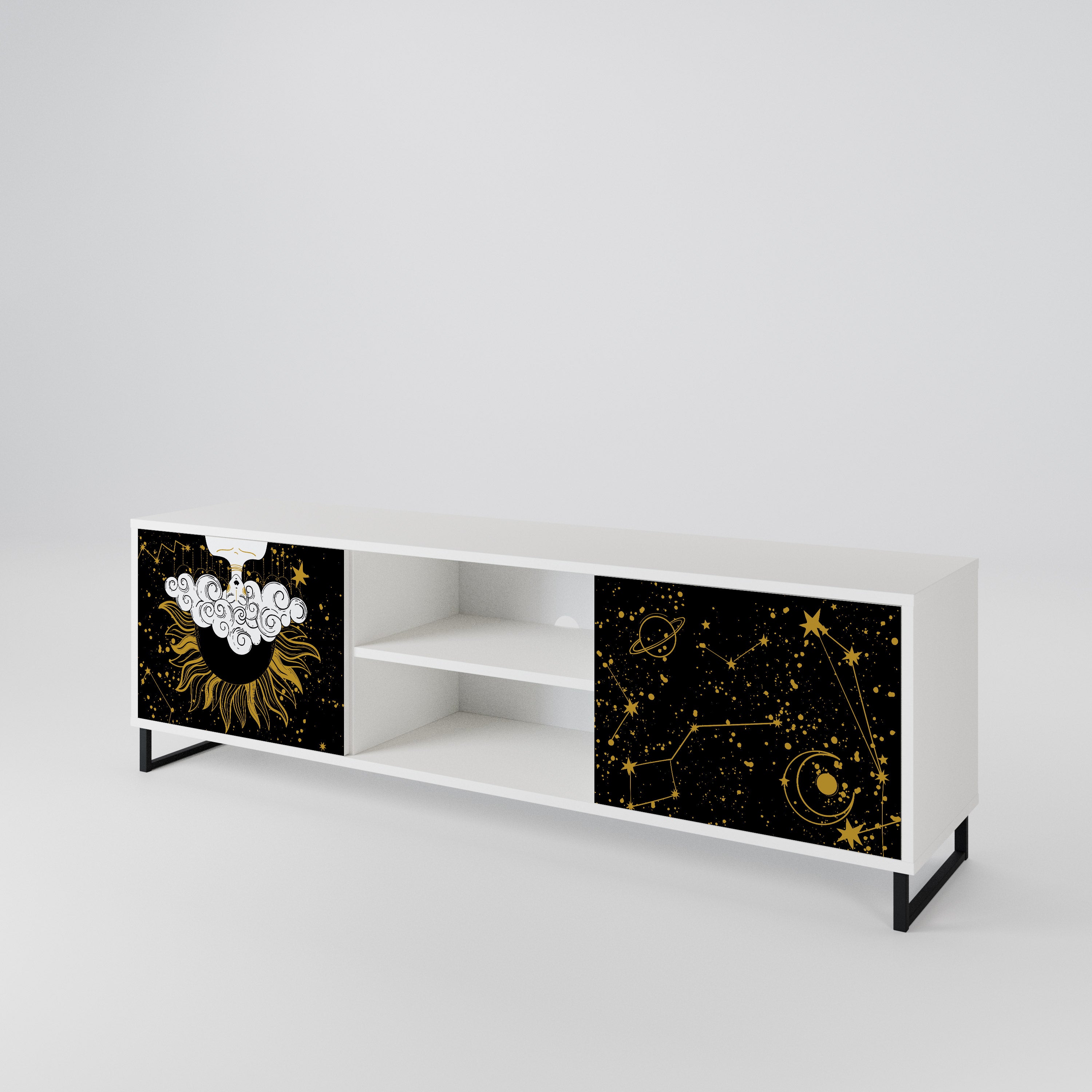 STELLAR CONSTELLATIONS 2-türiges TV-Lowboard