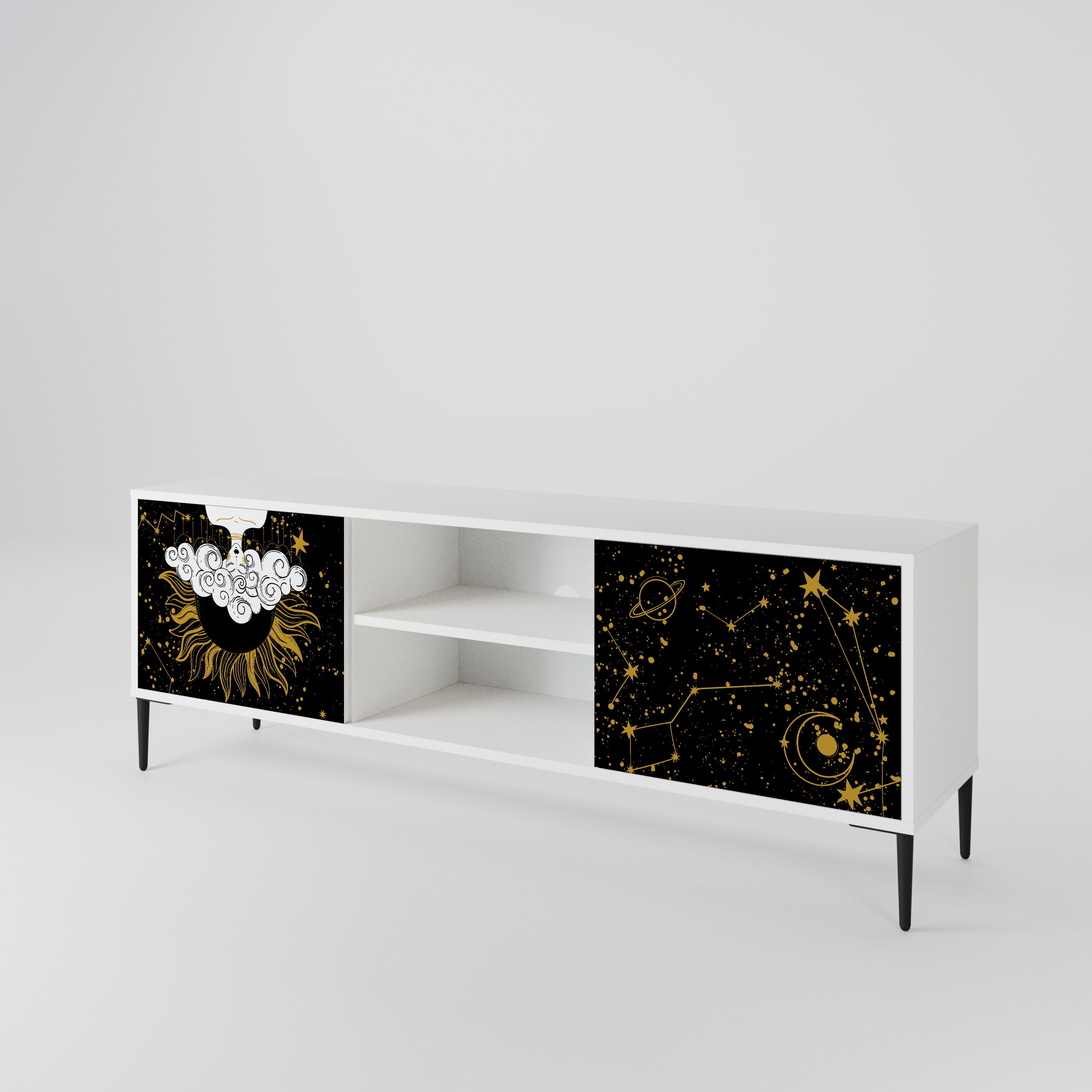 STELLAR CONSTELLATIONS 2-türiges TV-Lowboard