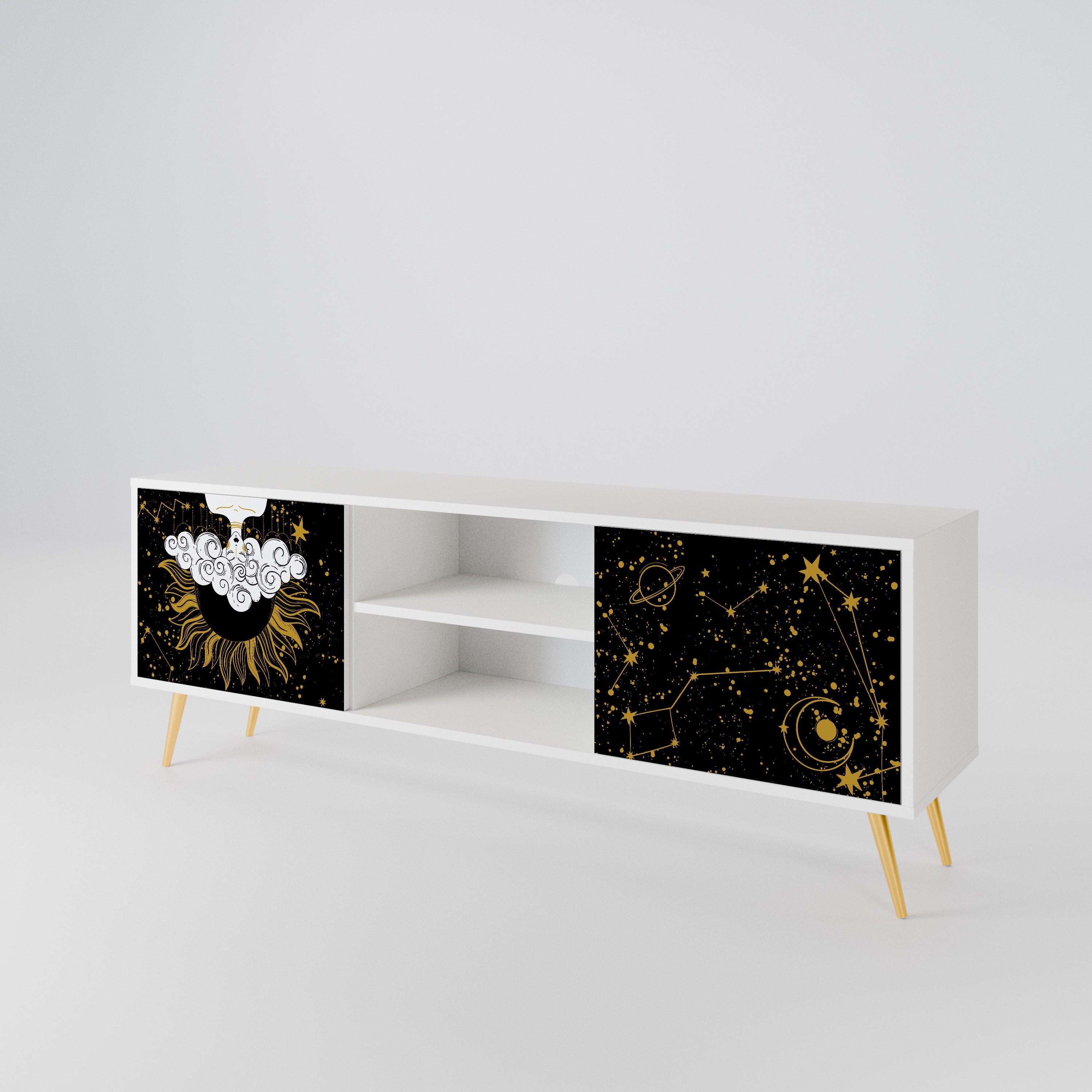 STELLAR CONSTELLATIONS 2-türiges TV-Lowboard