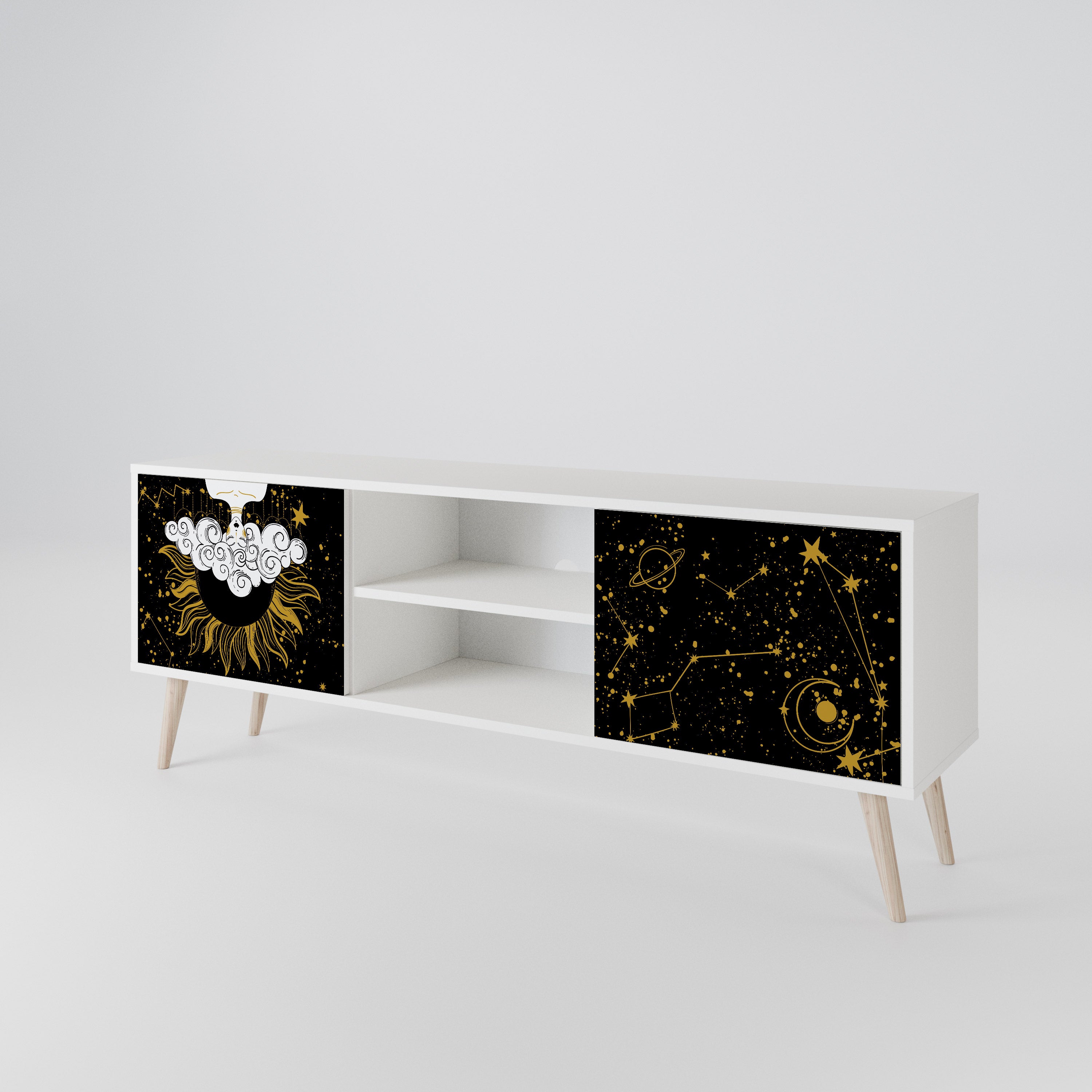 STELLAR CONSTELLATIONS 2-türiges TV-Lowboard