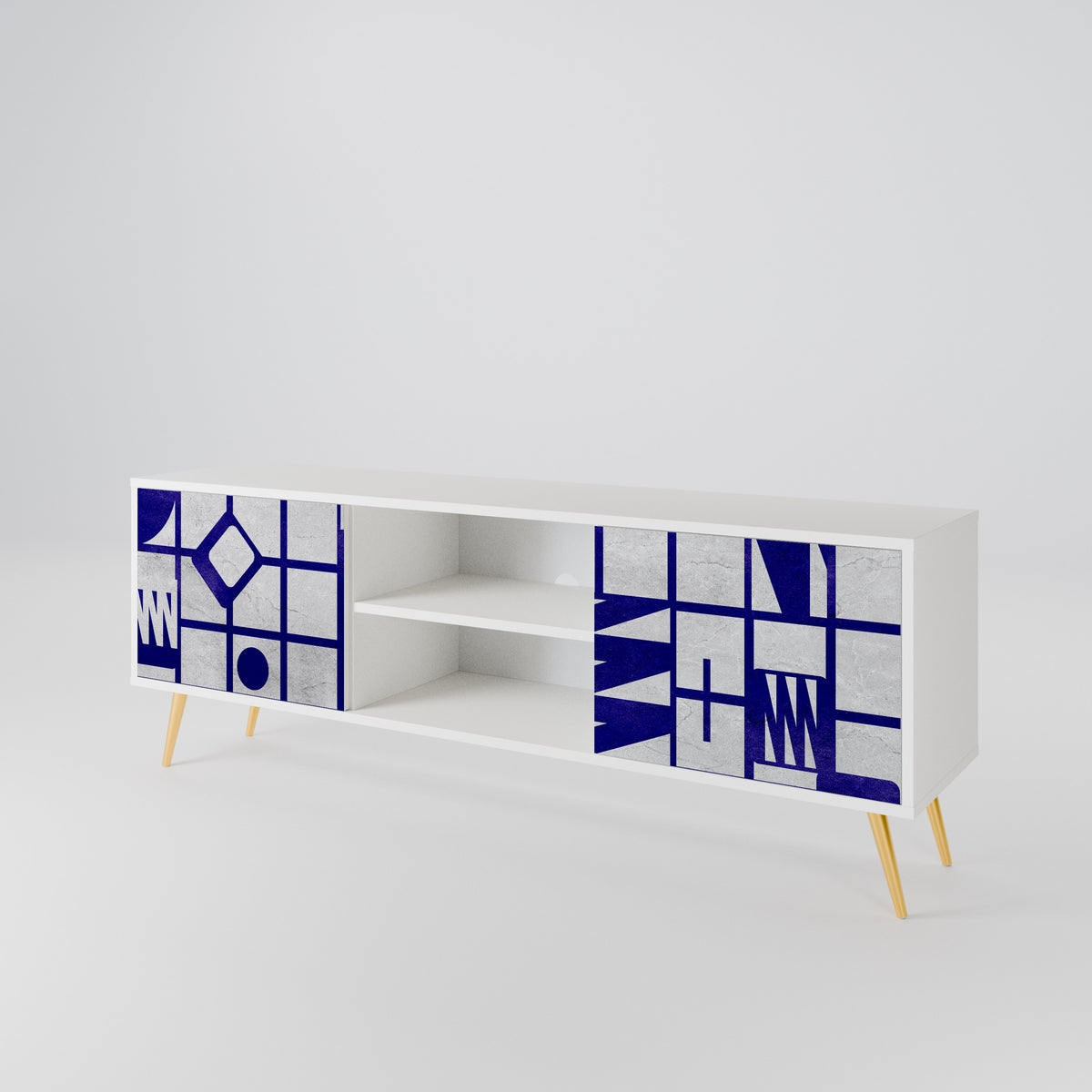 THE RIGHT PLACES 2-türiges TV-Lowboard