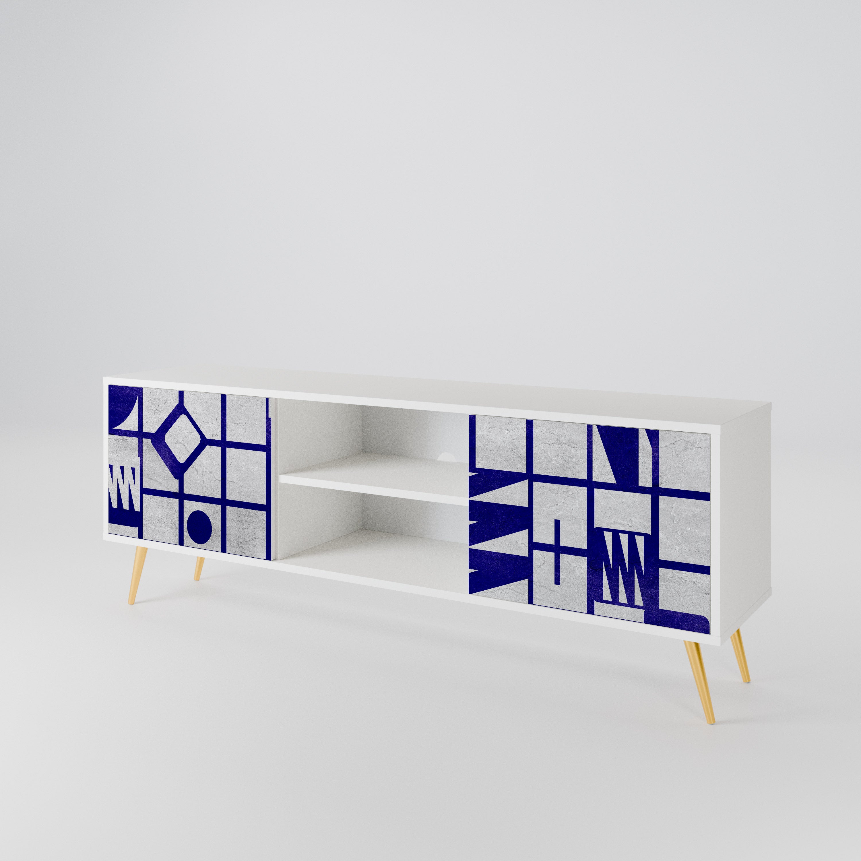 THE RIGHT PLACES 2-türiges TV-Lowboard