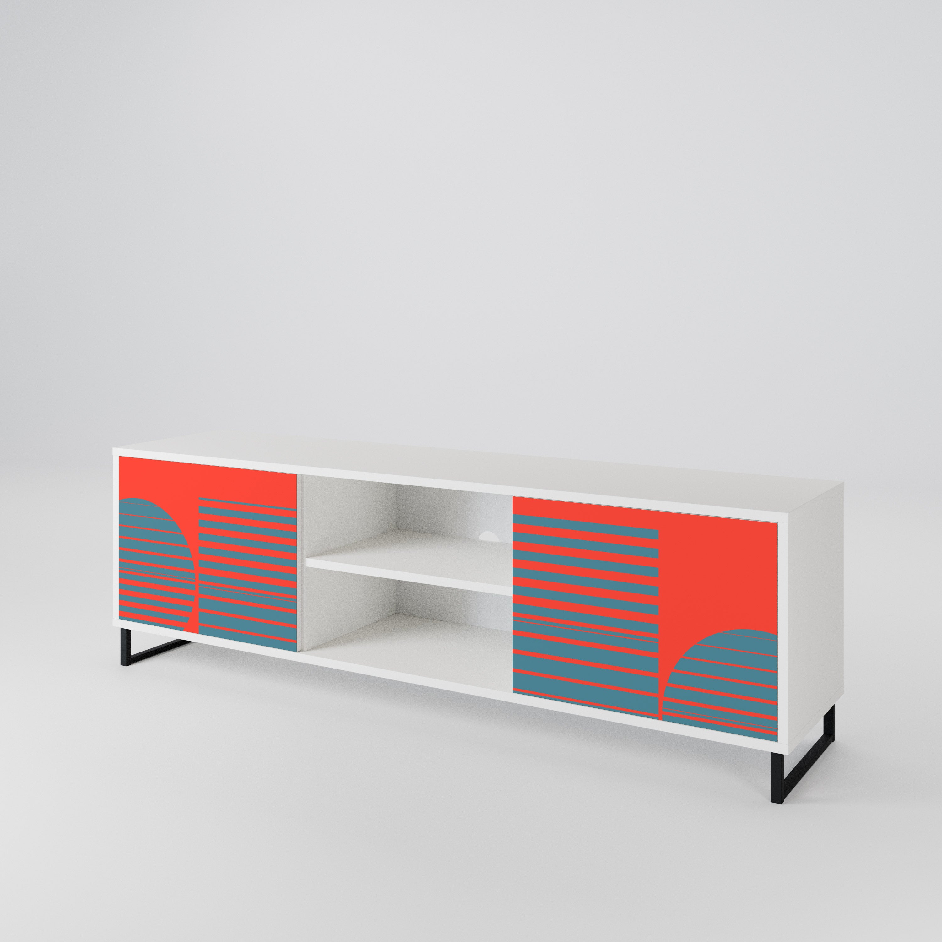 RISING GEOMETRY STARS 2-Door TV Cabinet