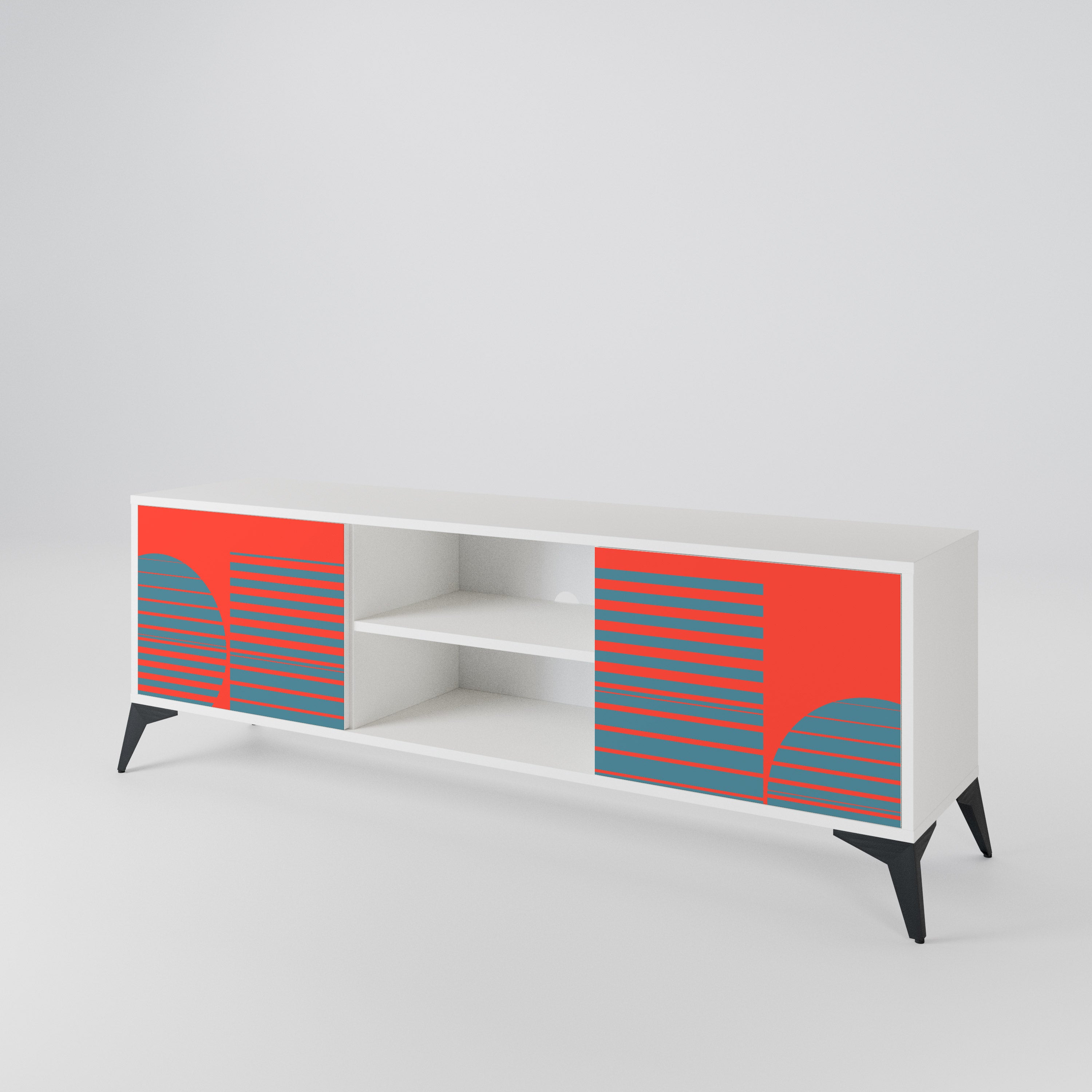 RISING GEOMETRY STARS 2-Door TV Cabinet