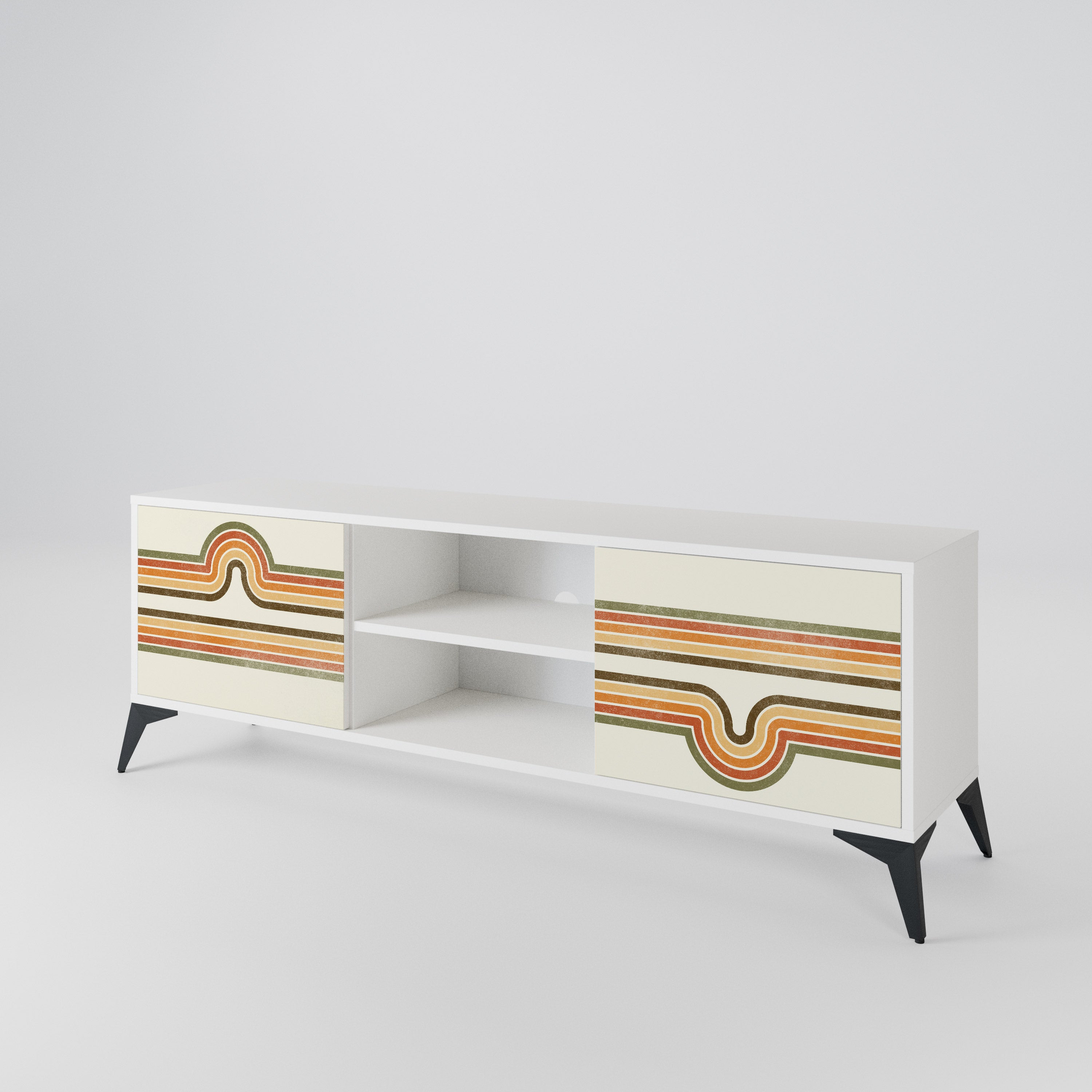 EXCEPTIONAL STREAM 2-türiges TV-Lowboard
