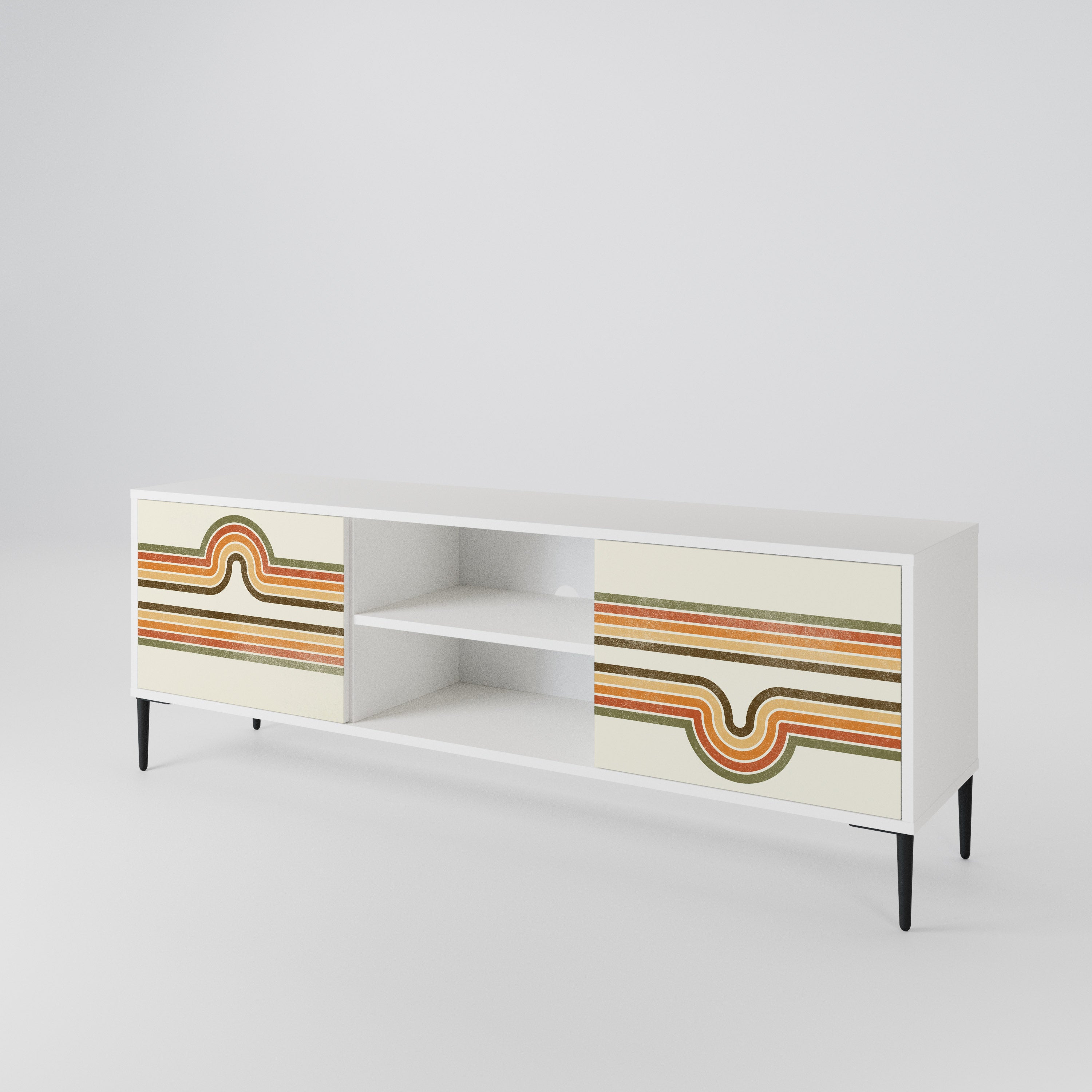 EXCEPTIONAL STREAM 2-türiges TV-Lowboard