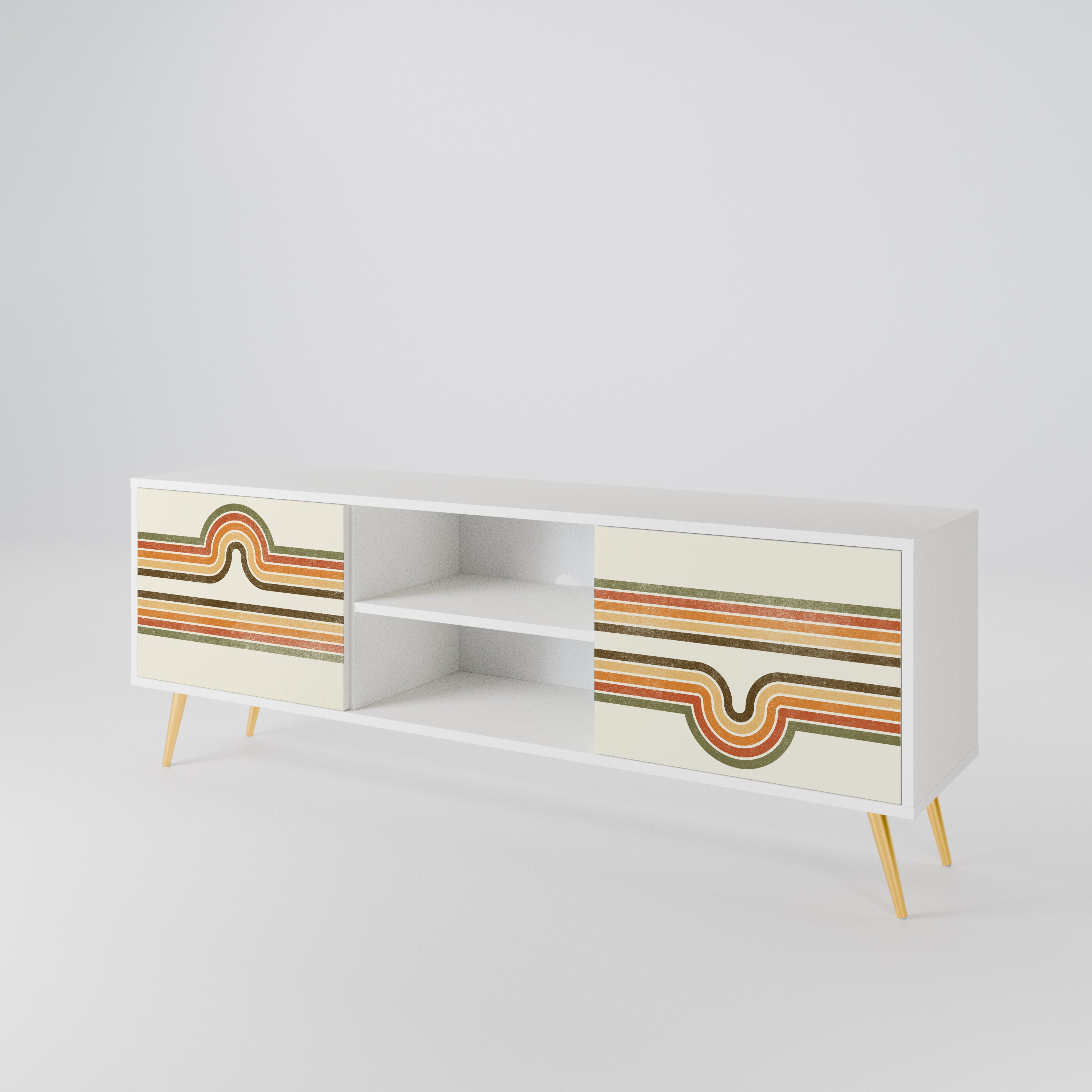 EXCEPTIONAL STREAM 2-türiges TV-Lowboard