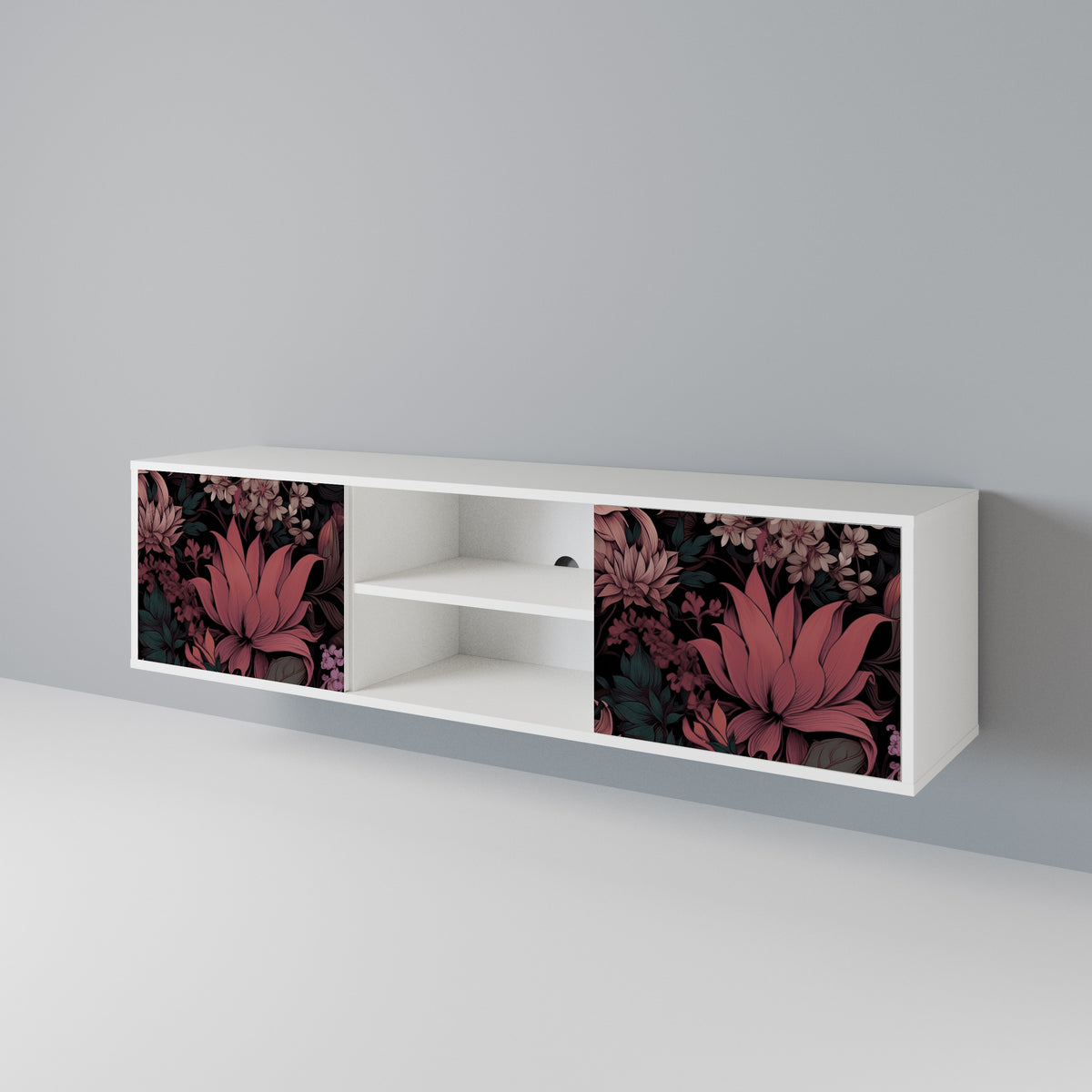 FLORAL WHISPER 2-türiges TV-Lowboard