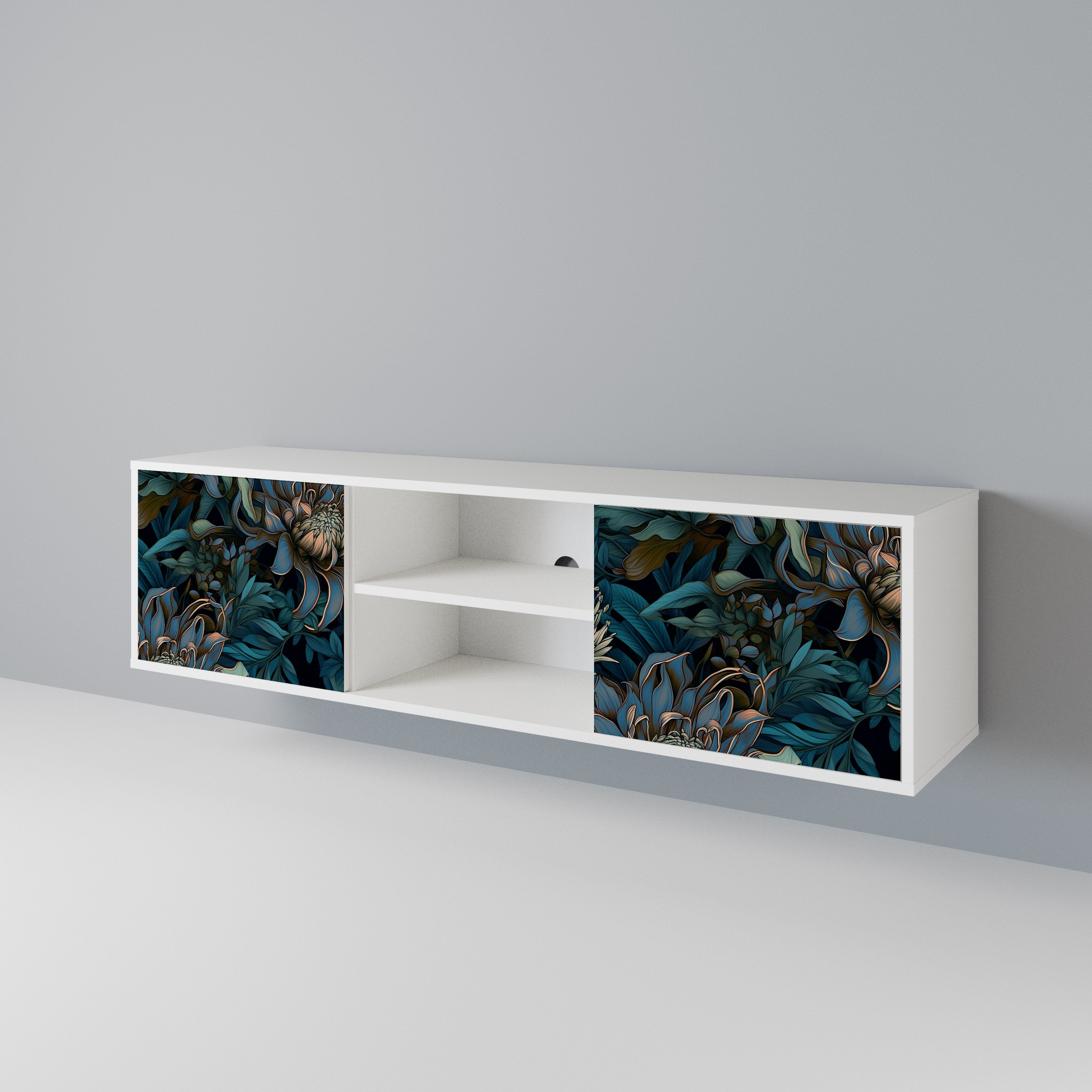 TWILIGHT BLOOM 2-türiges TV-Lowboard