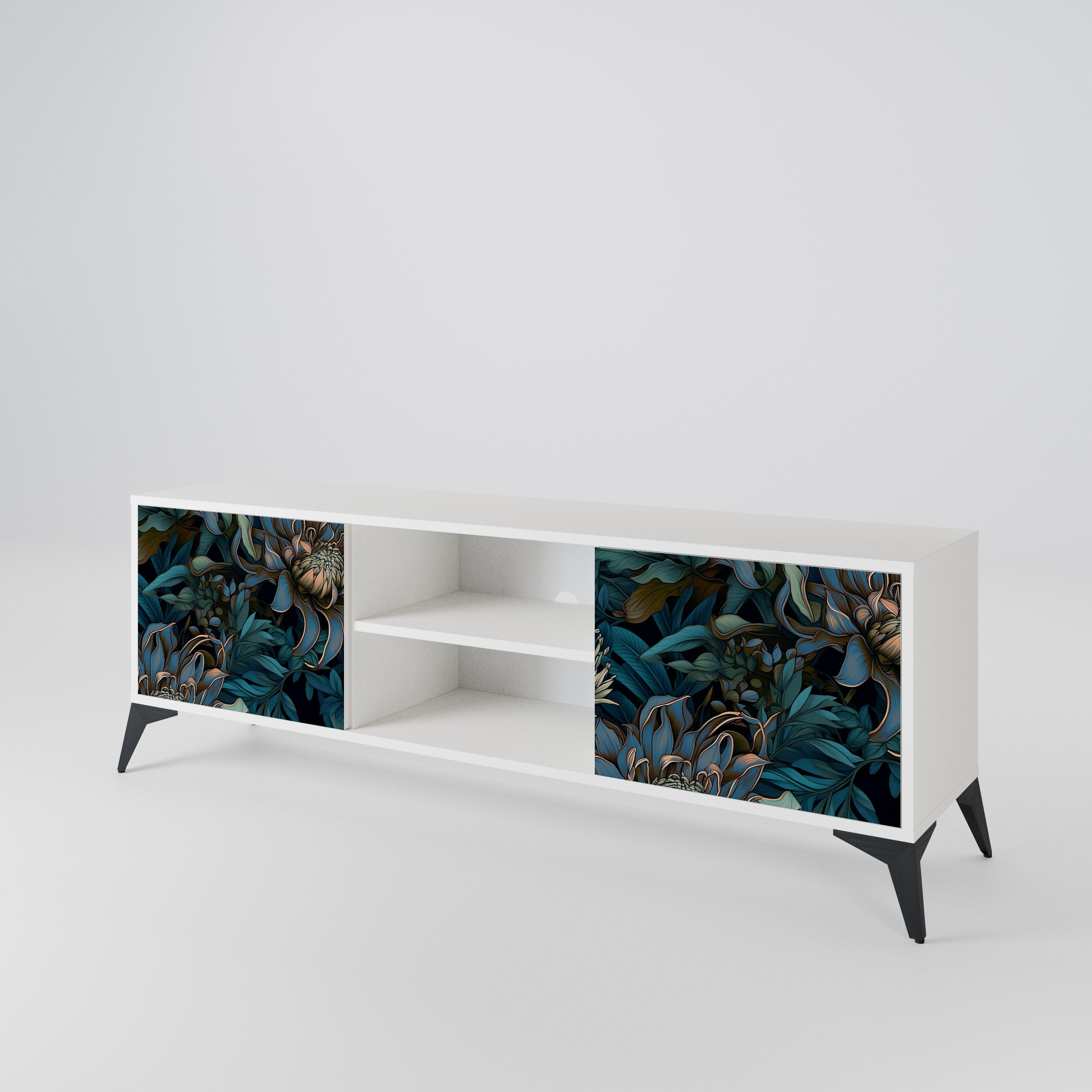 TWILIGHT BLOOM 2-türiges TV-Lowboard