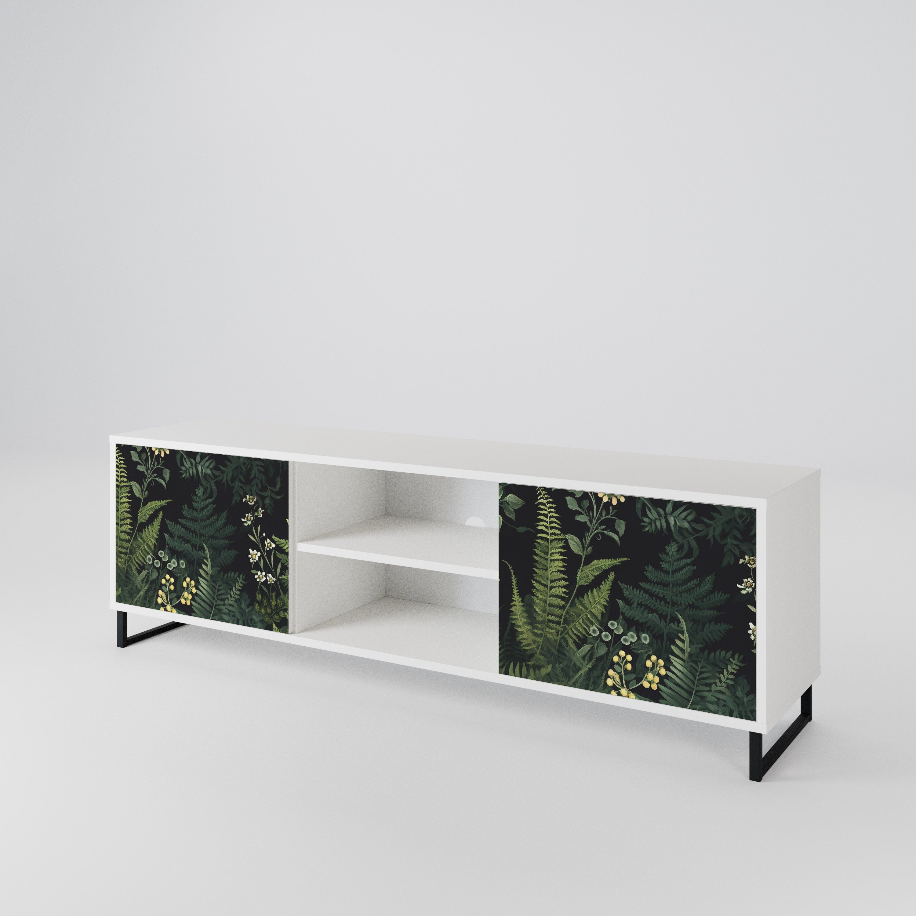 FERN FLOWERS 2-türiges TV-Lowboard