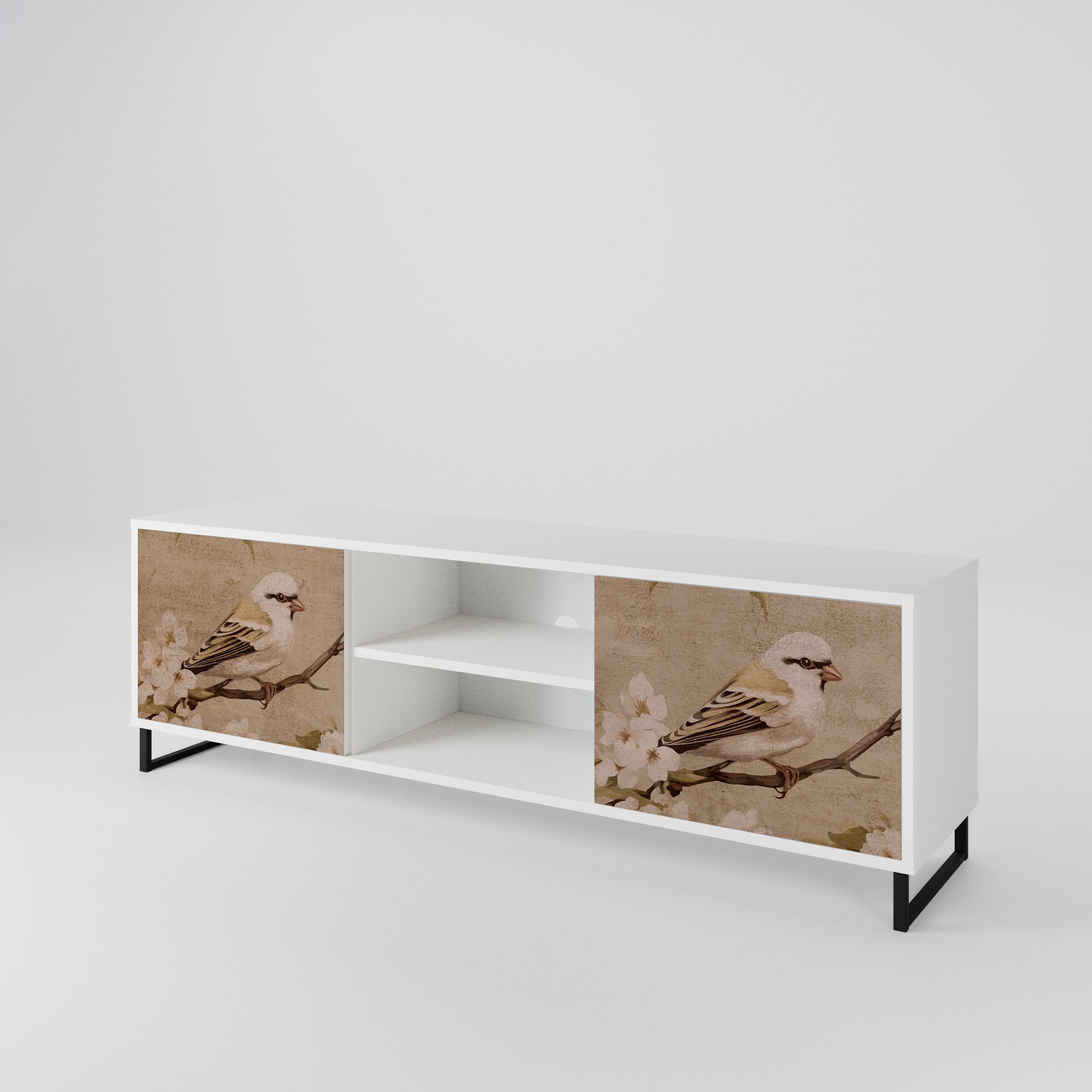 PETAL DISTINGUISH 2-türiges TV-Lowboard