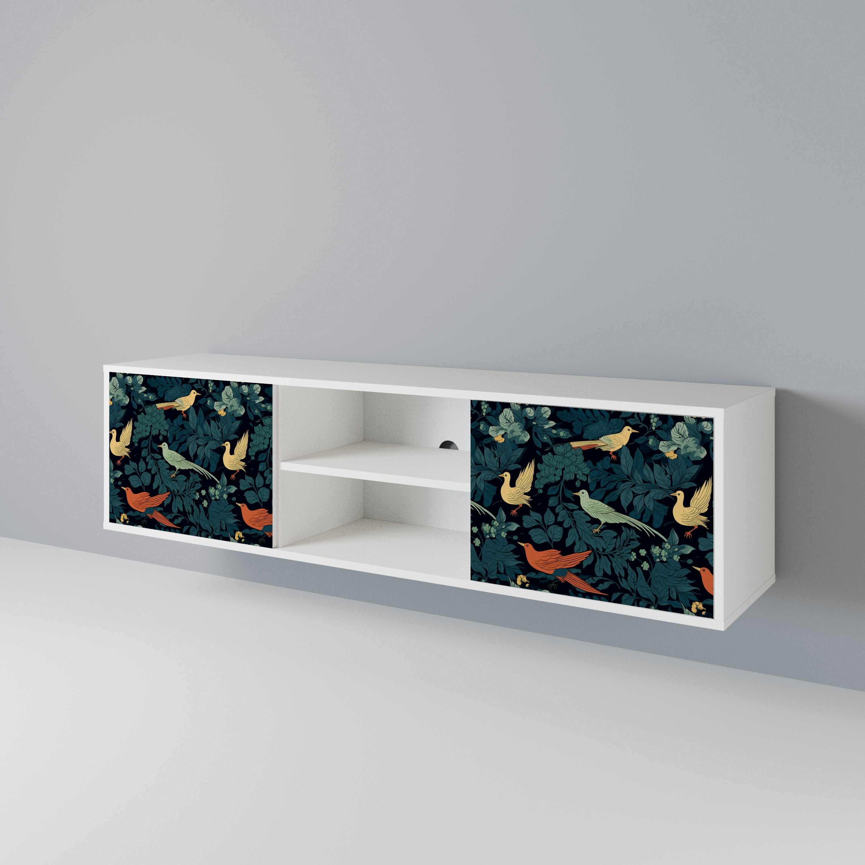 FOWL ORNAMENT 2-türiges TV-Lowboard