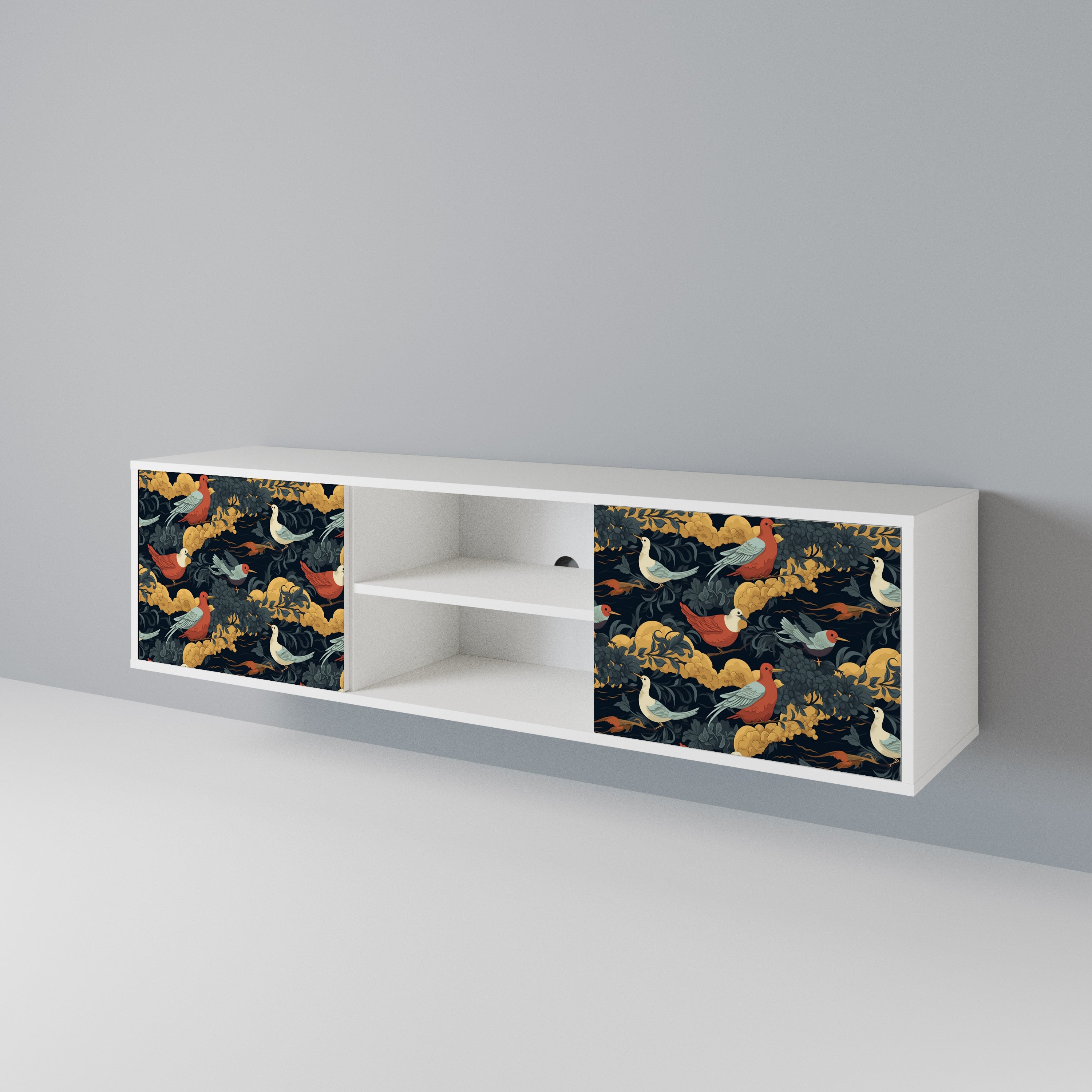 FOWLY DAZE 2-türiges TV-Lowboard
