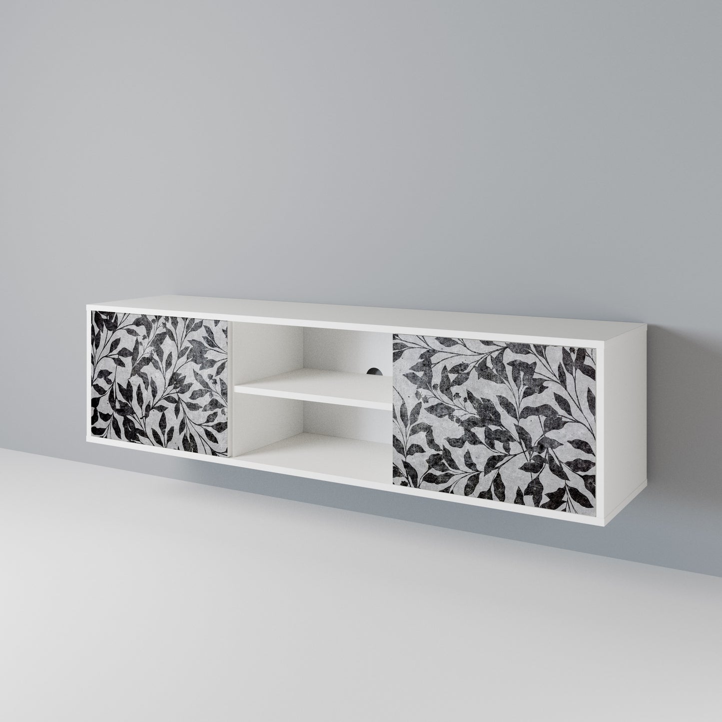 CHARCOAL SPROUT 2-türiges TV-Lowboard