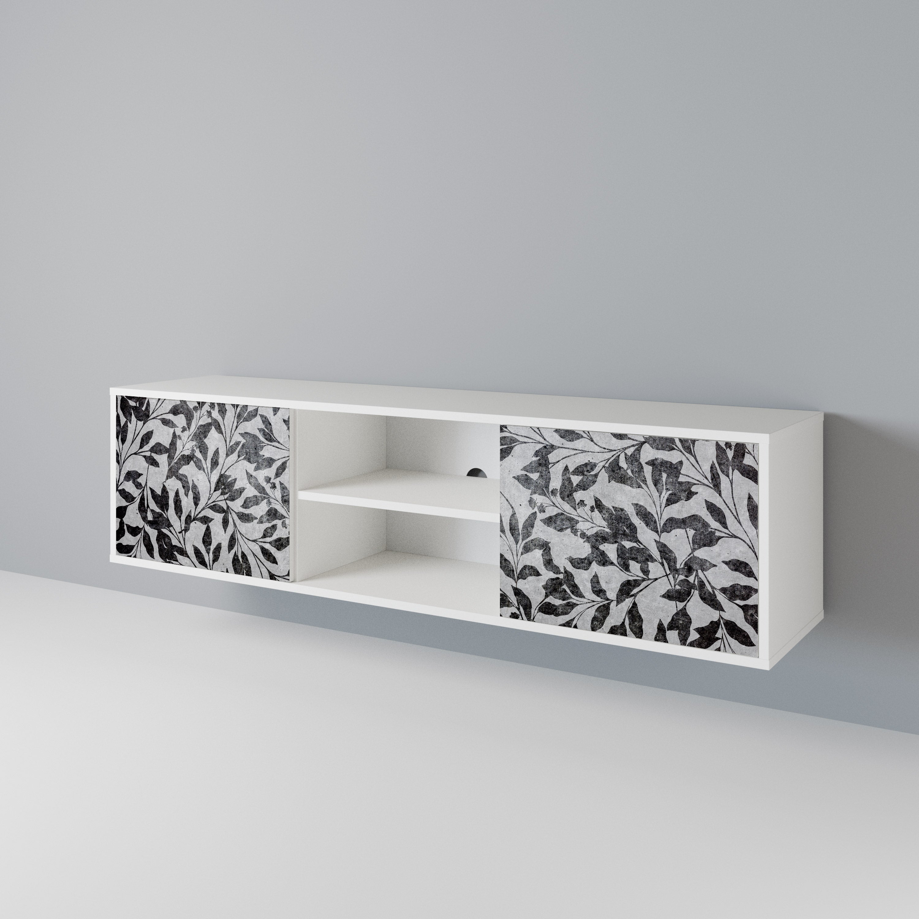 CHARCOAL SPROUT 2-türiges TV-Lowboard