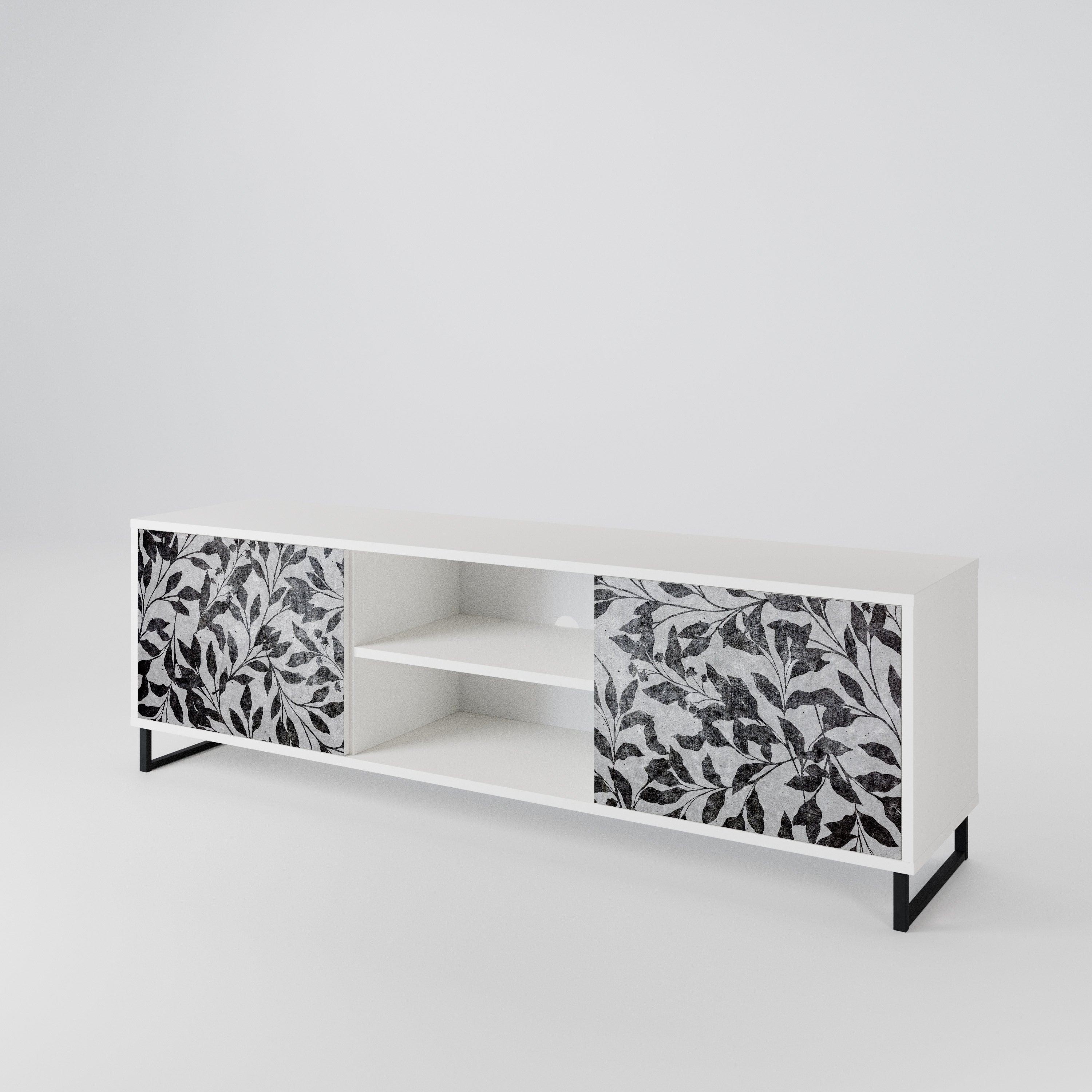 CHARCOAL SPROUT 2-türiges TV-Lowboard