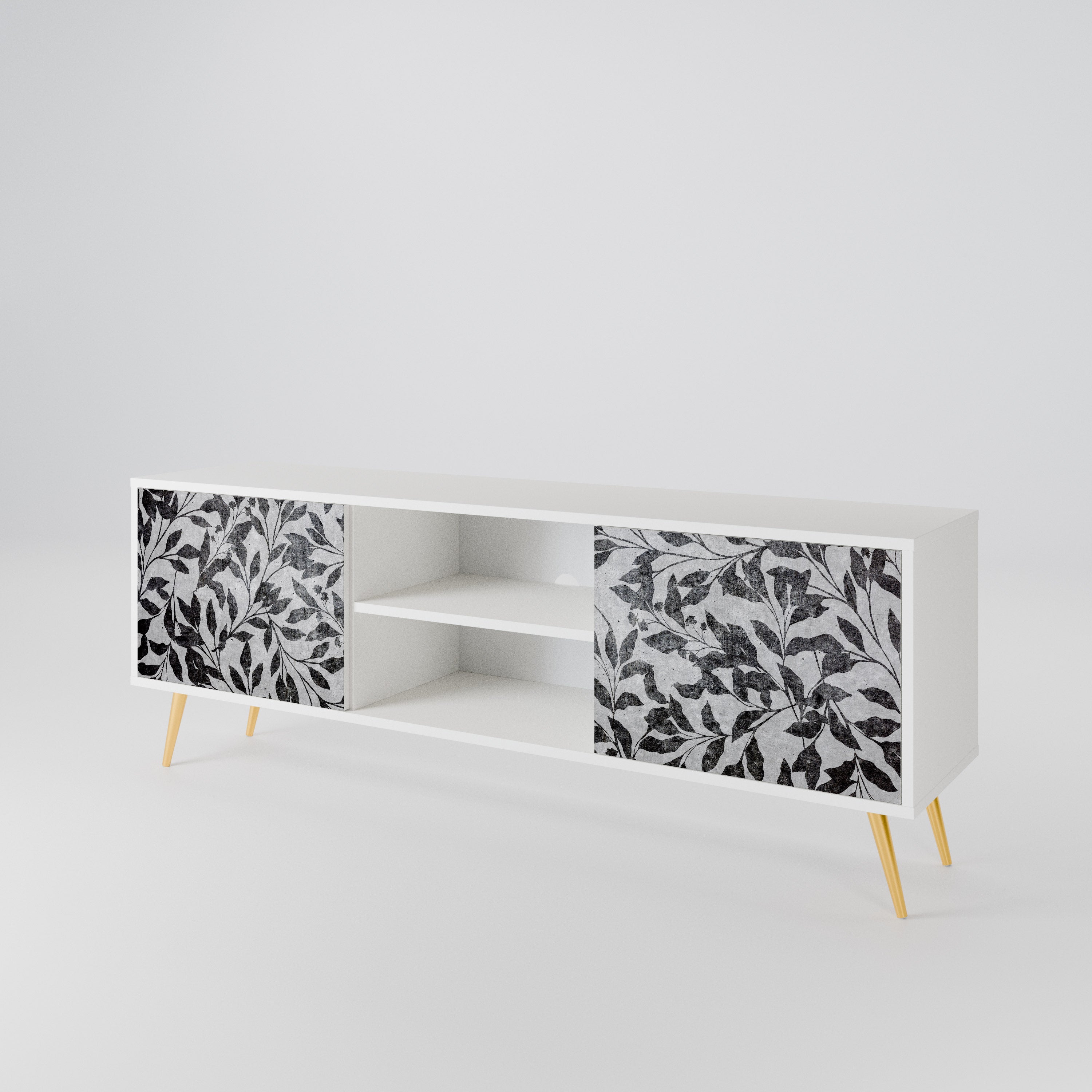 CHARCOAL SPROUT 2-türiges TV-Lowboard