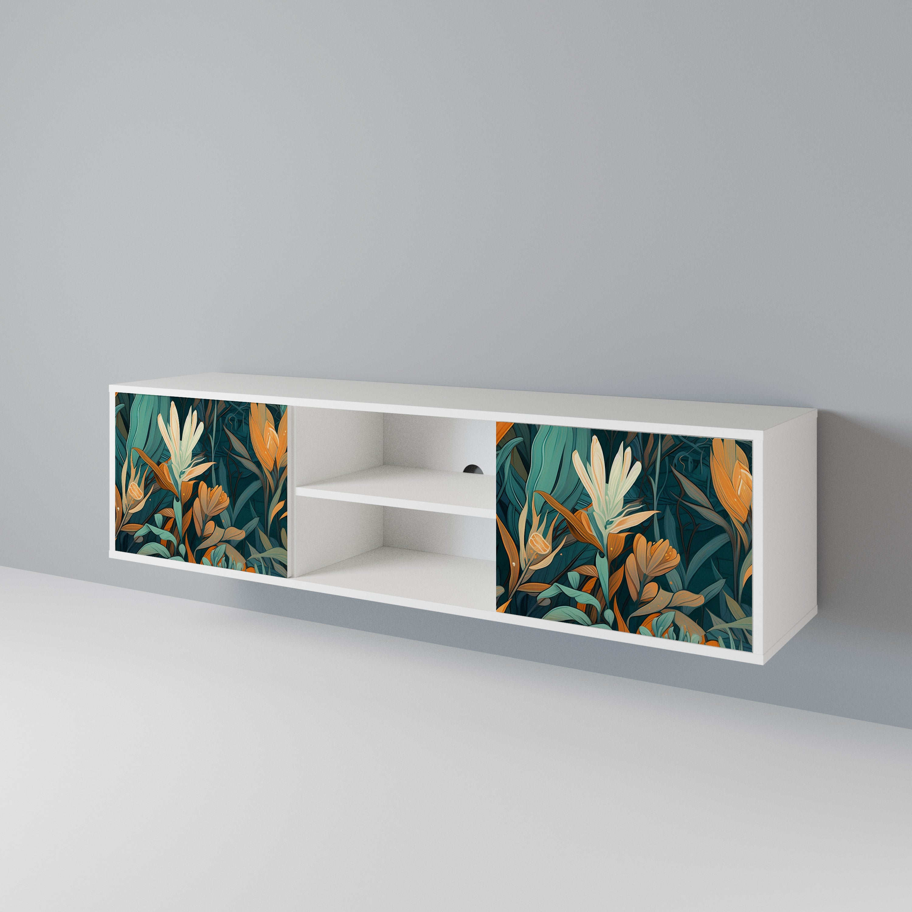 FLORAL SERENITY 2-türiges TV-Lowboard