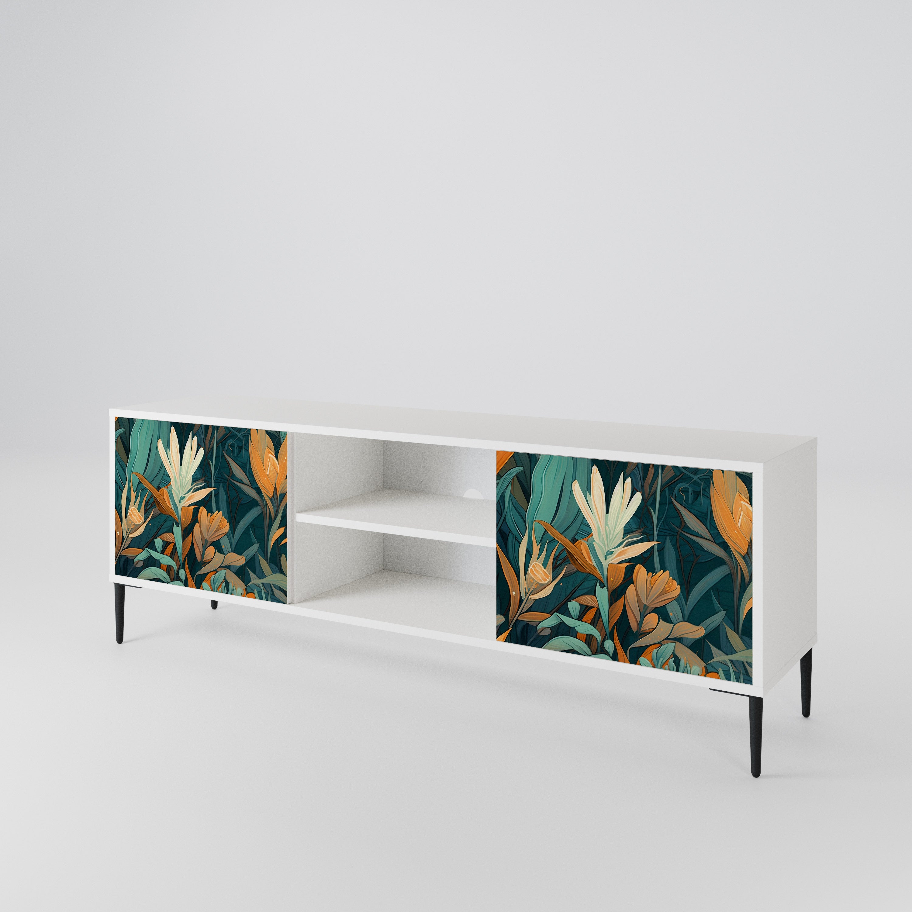 FLORAL SERENITY 2-türiges TV-Lowboard