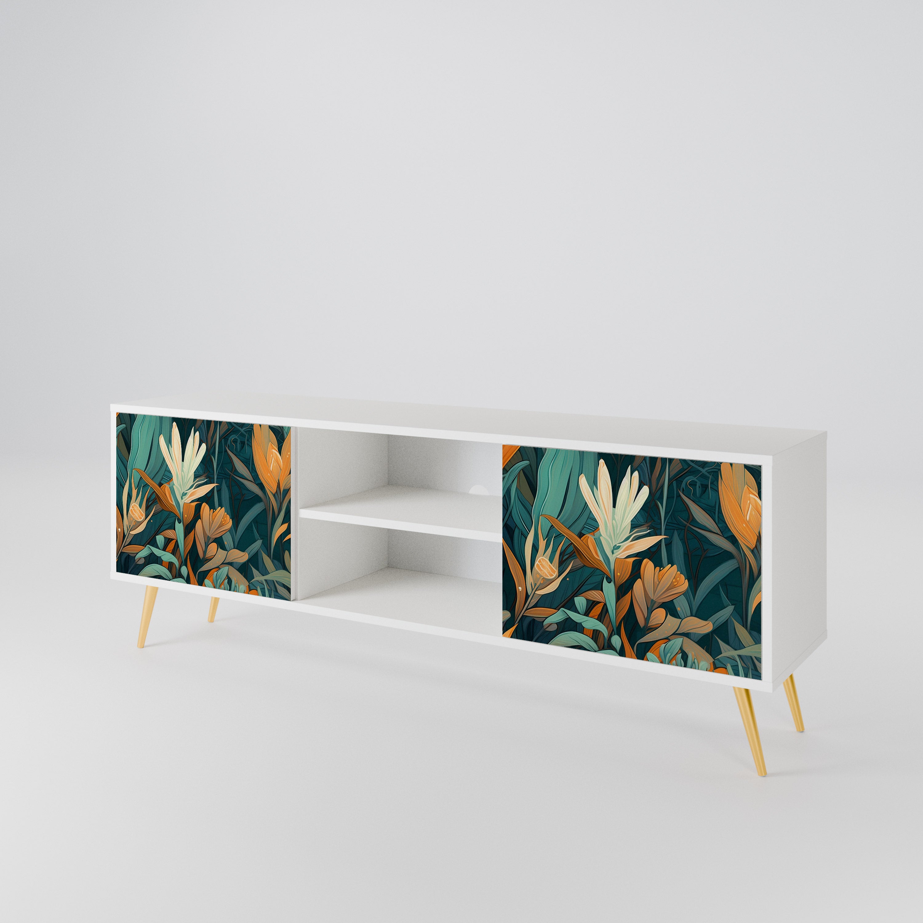 FLORAL SERENITY 2-türiges TV-Lowboard
