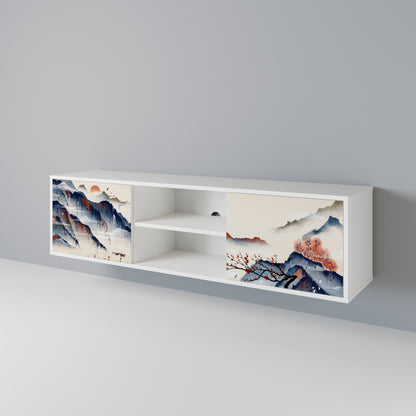 JAPANESE LANDSCAPE 2-türiges TV-Lowboard