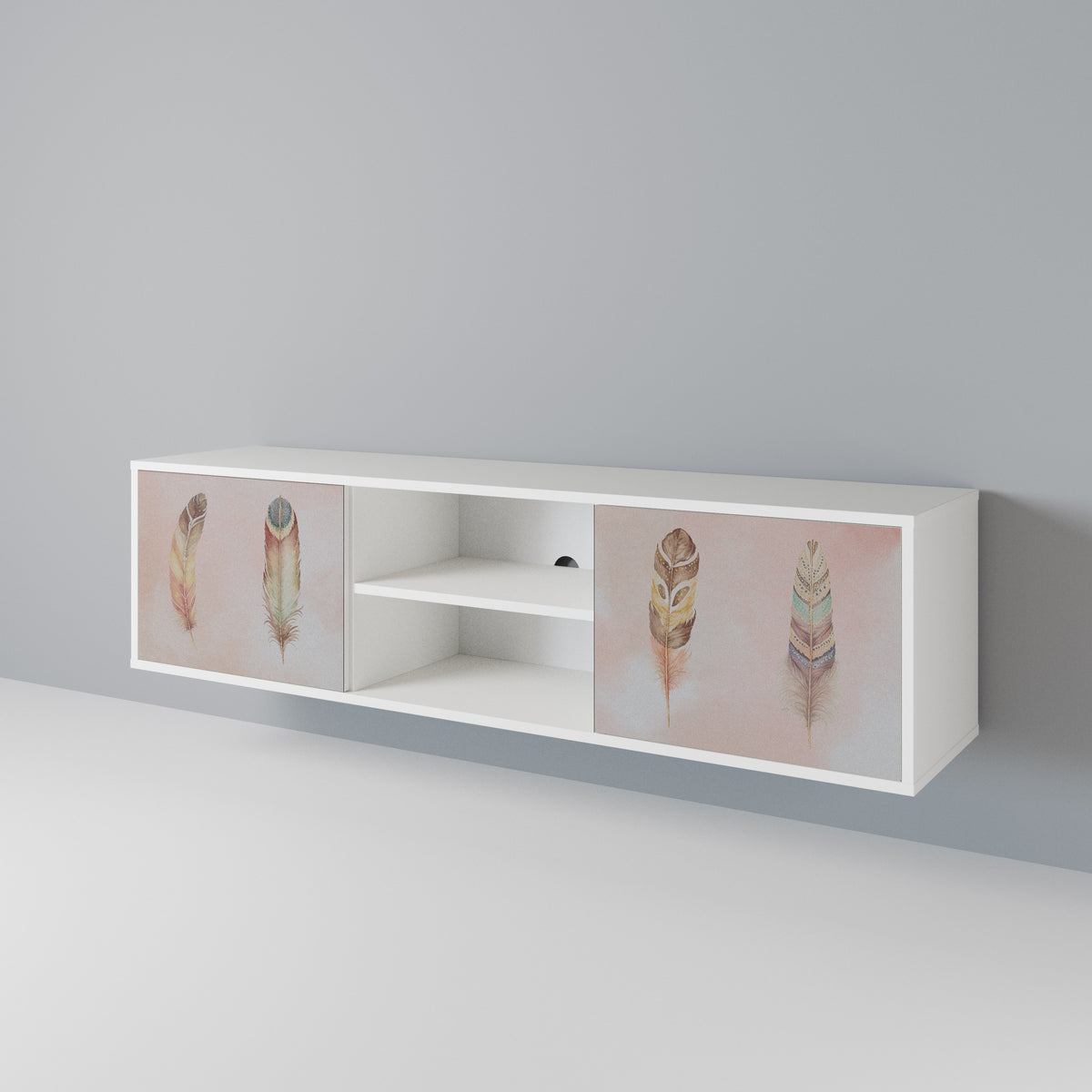 THE DELIQUESCE 2-Door TV Cabinet