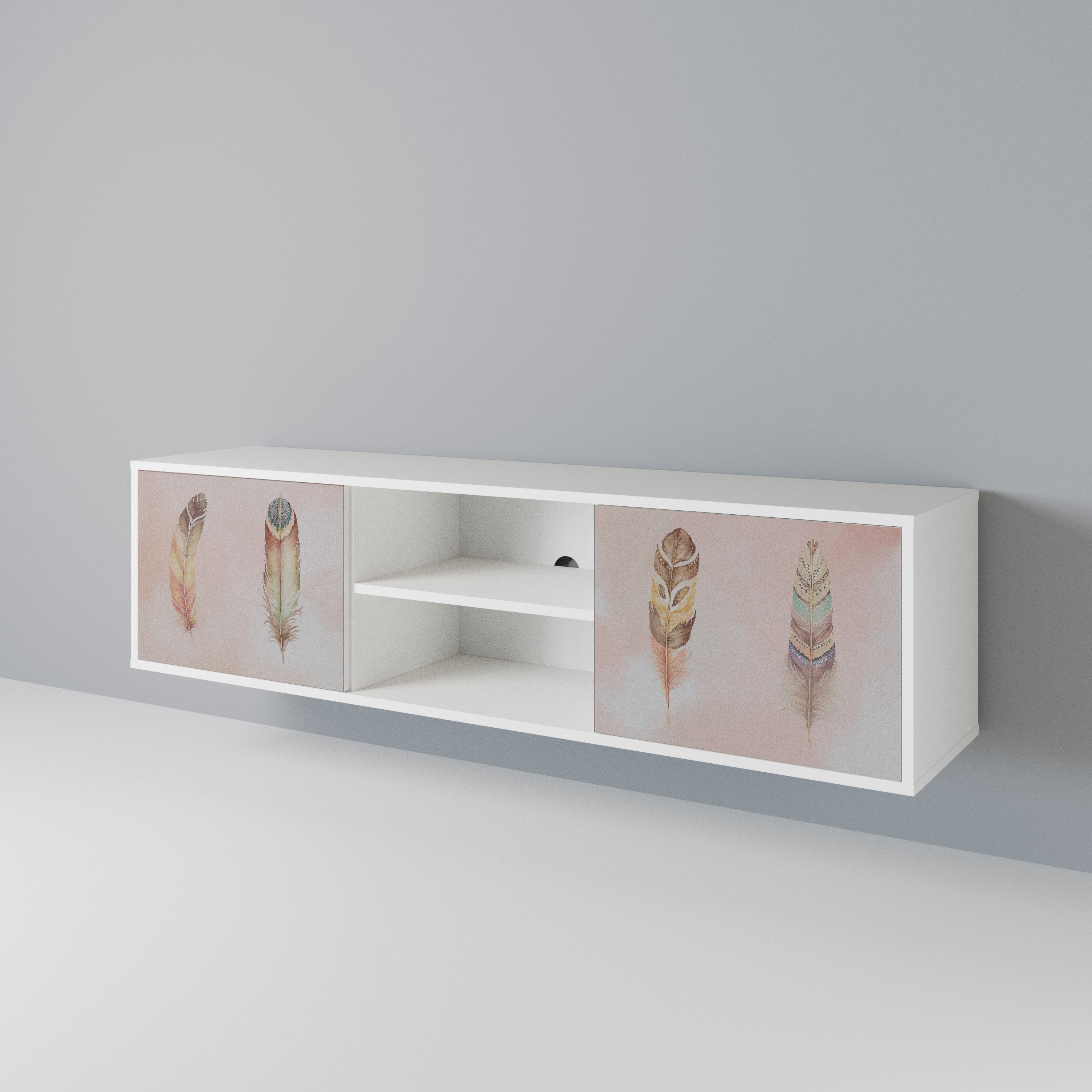 THE DELIQUESCE 2-Door TV Cabinet