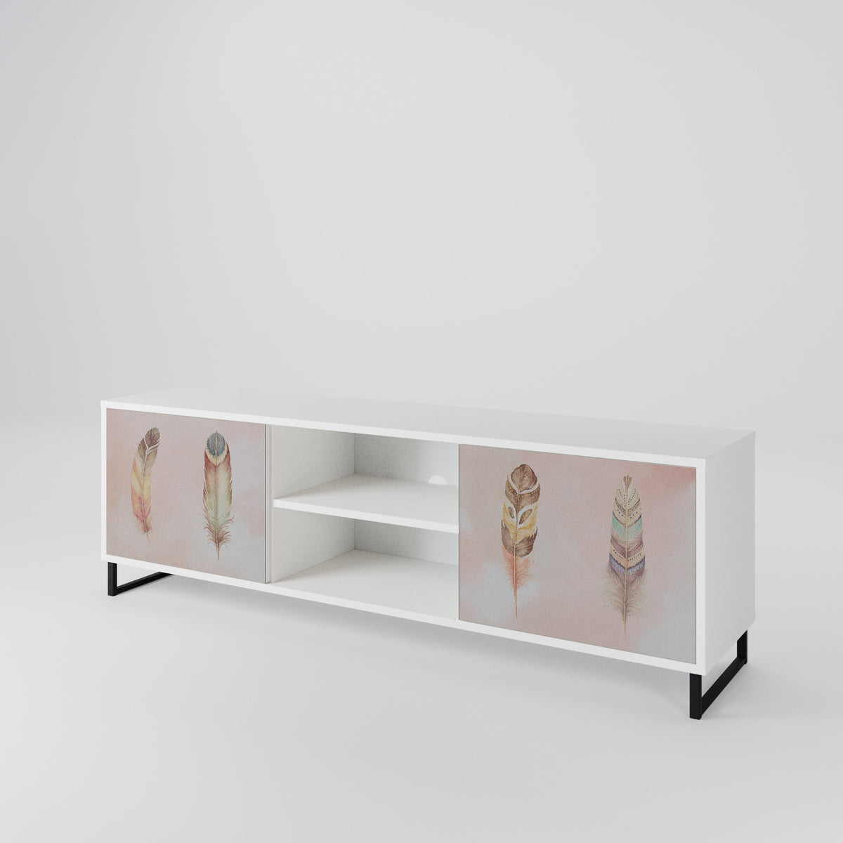 THE DELIQUESCE 2-Door TV Cabinet
